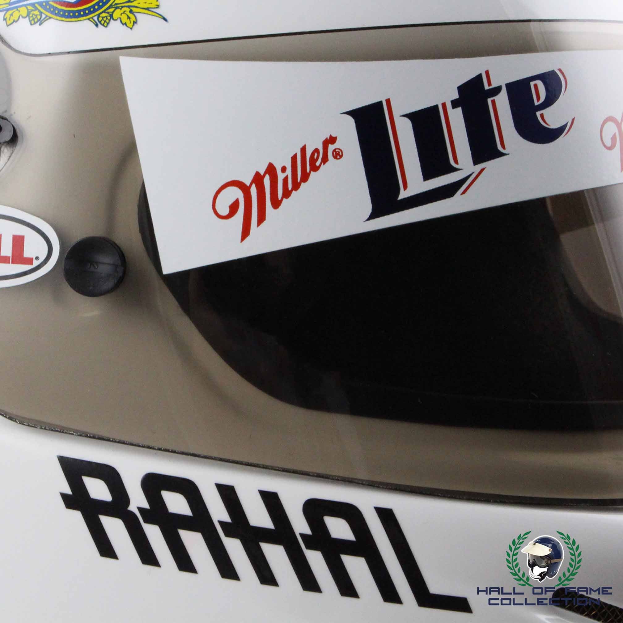 1998 Bobby Rahal Signed Rahal Racing Bell Dominator Original Replica IndyCar Helmet