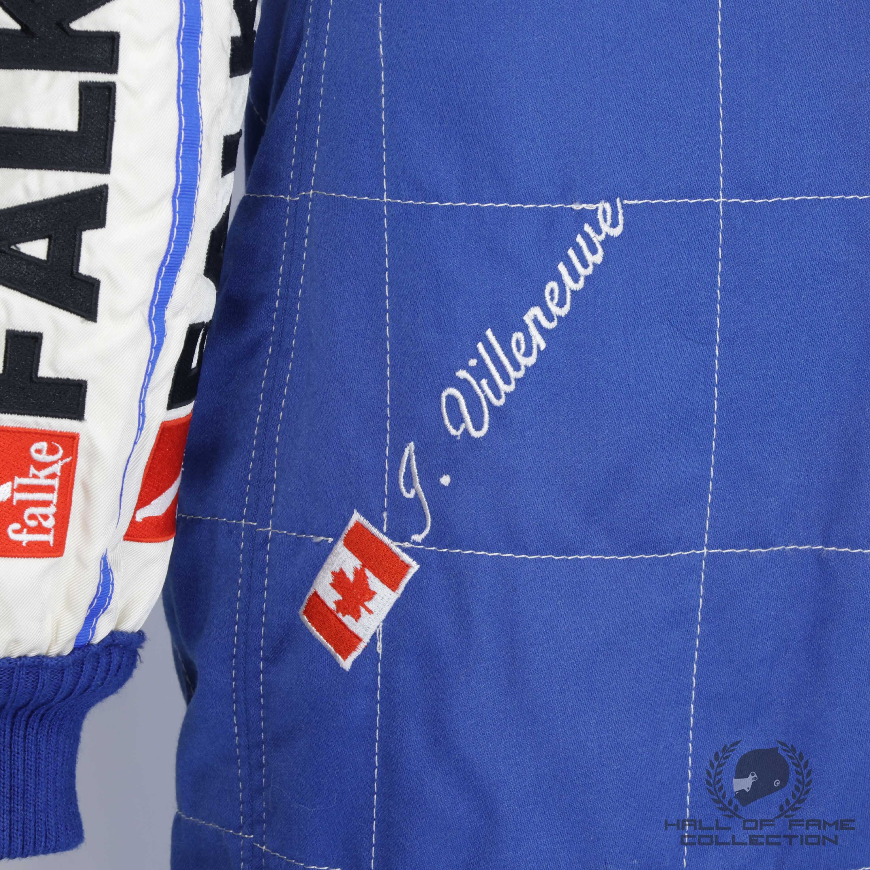 1997 Jacques Villeneuve Championship Season Used Williams Renault F1 Suit