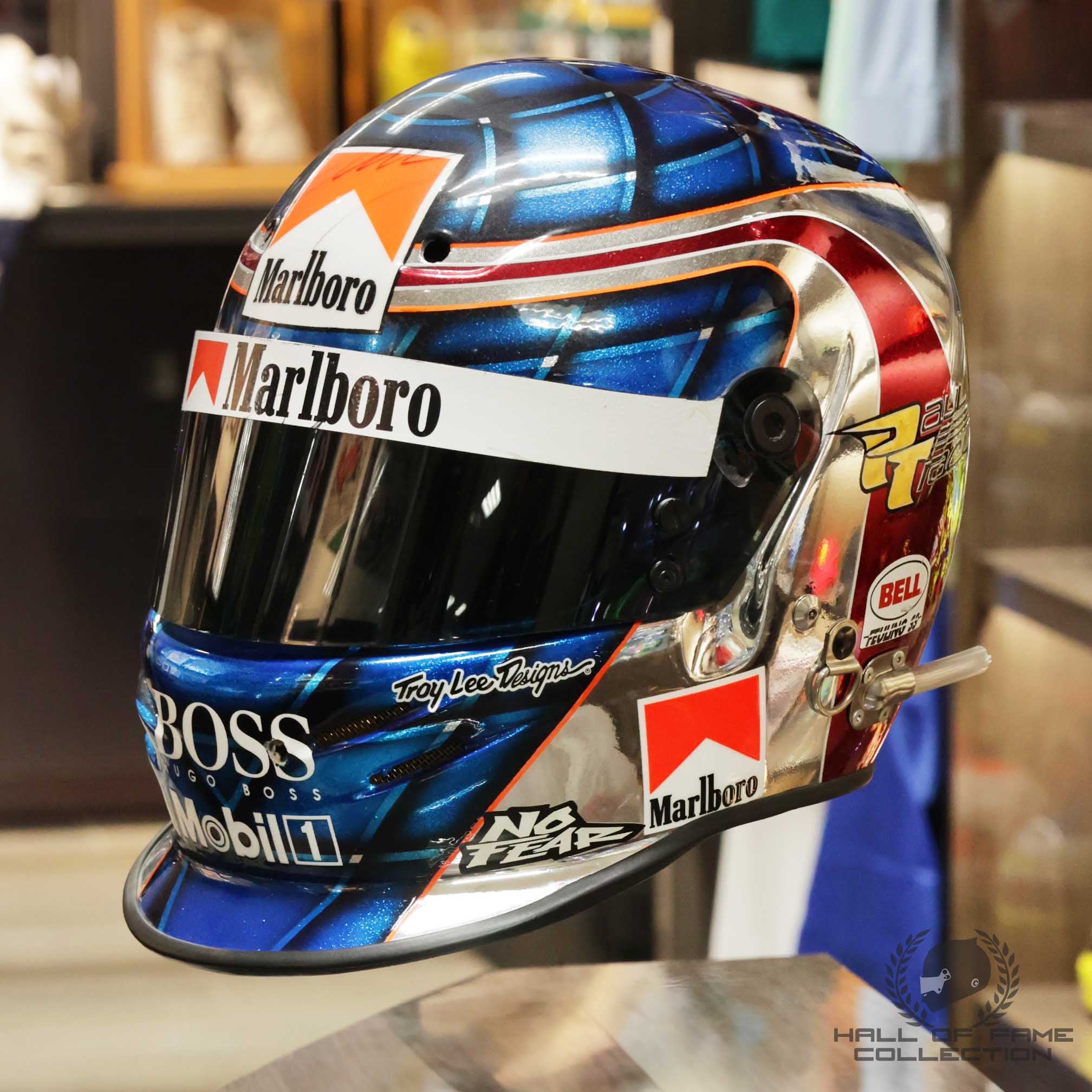 1997 Paul Tracy Signed Used Penske Racing IndyCar Helmet