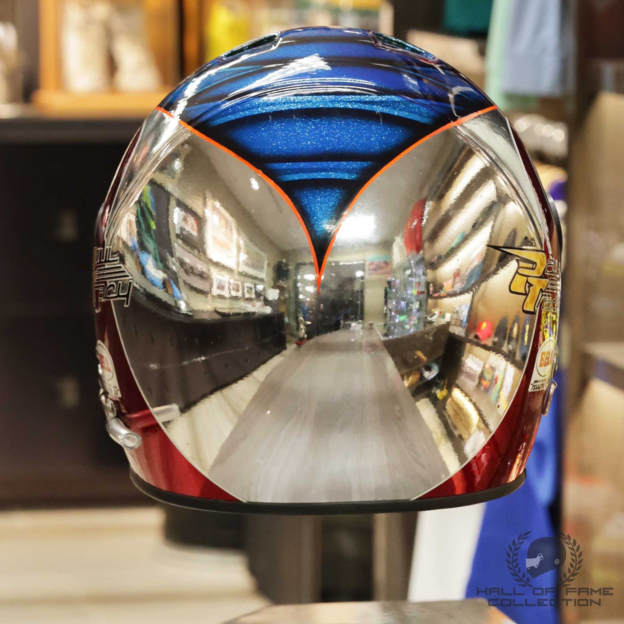 1997 Paul Tracy Signed Used Penske Racing IndyCar Helmet