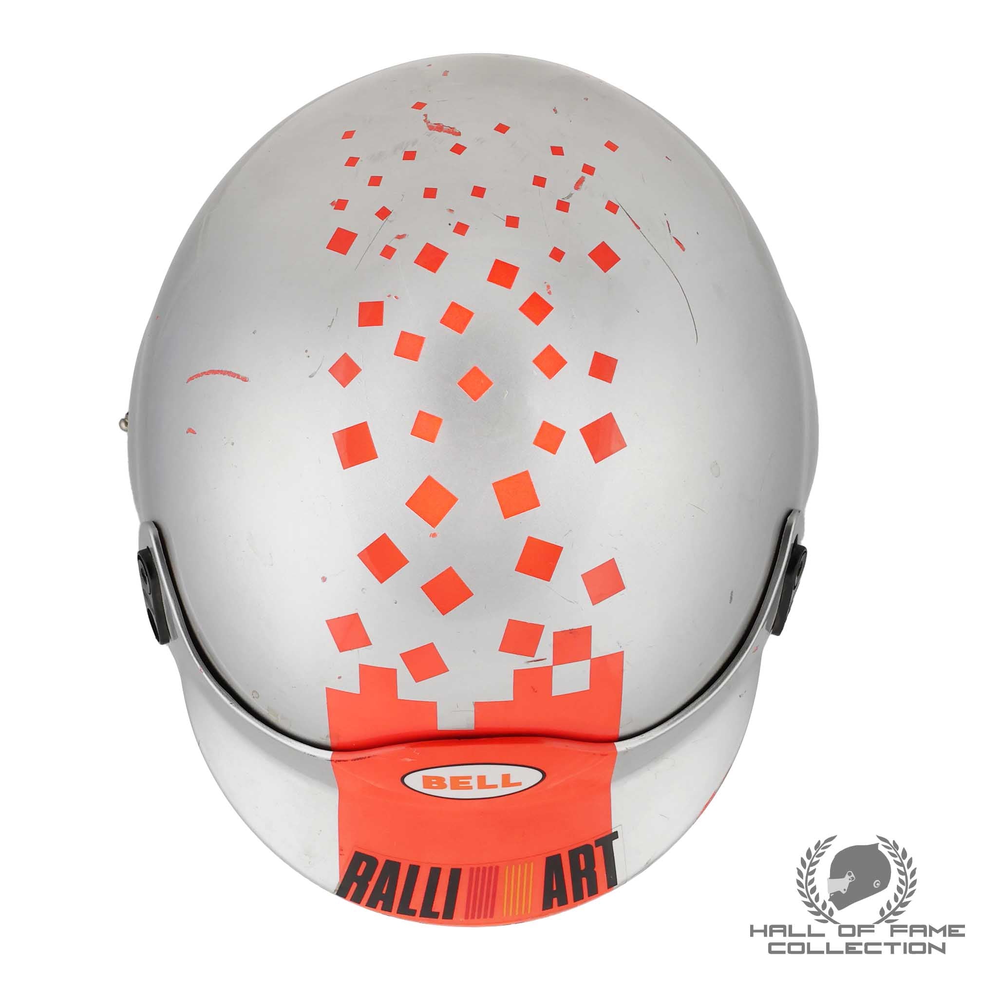 1997 Richard Burns Race Used Mitsubishi Ralliart WRC Helmet