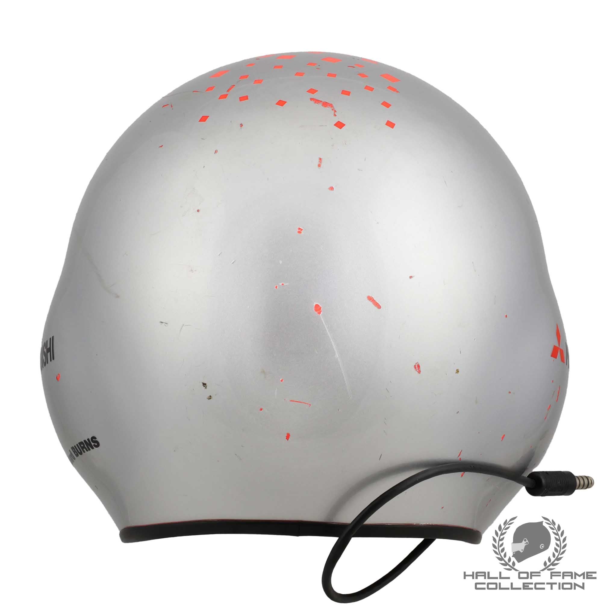 1997 Richard Burns Race Used Mitsubishi Ralliart WRC Helmet