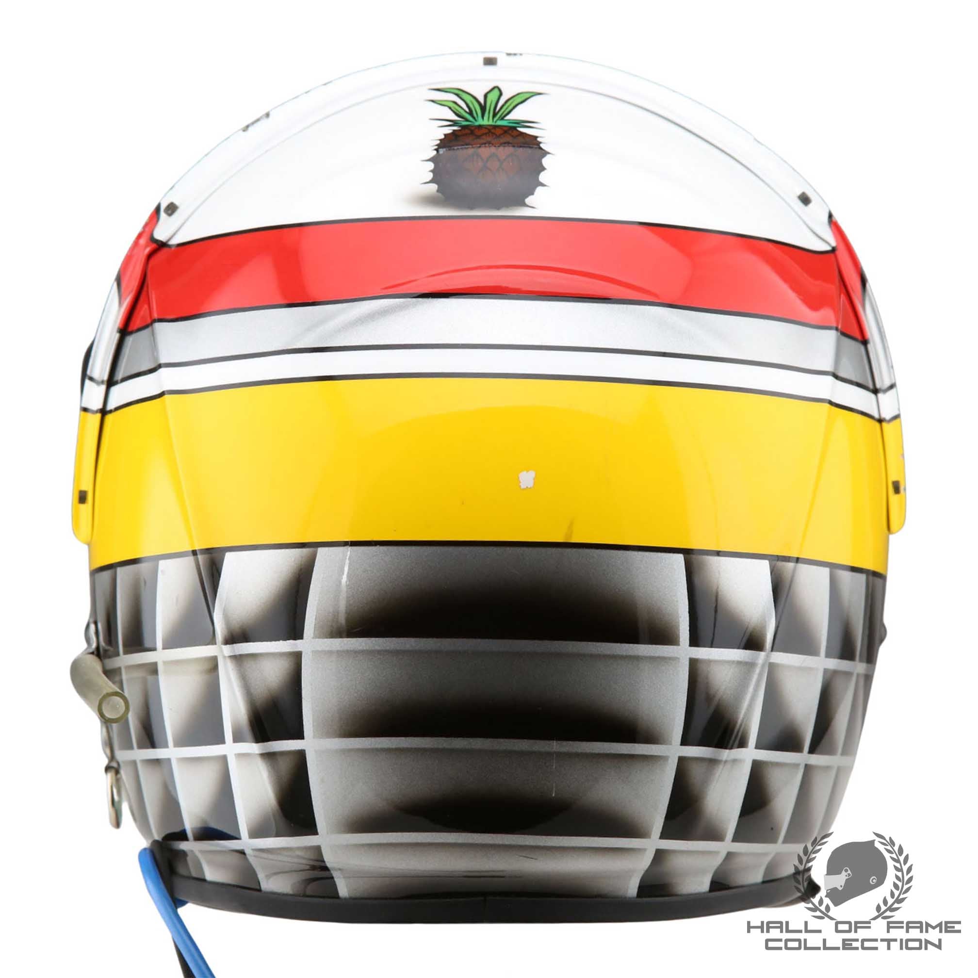 1997 Alex Zanardi Signed Championship Season Used IndyCar Helmet