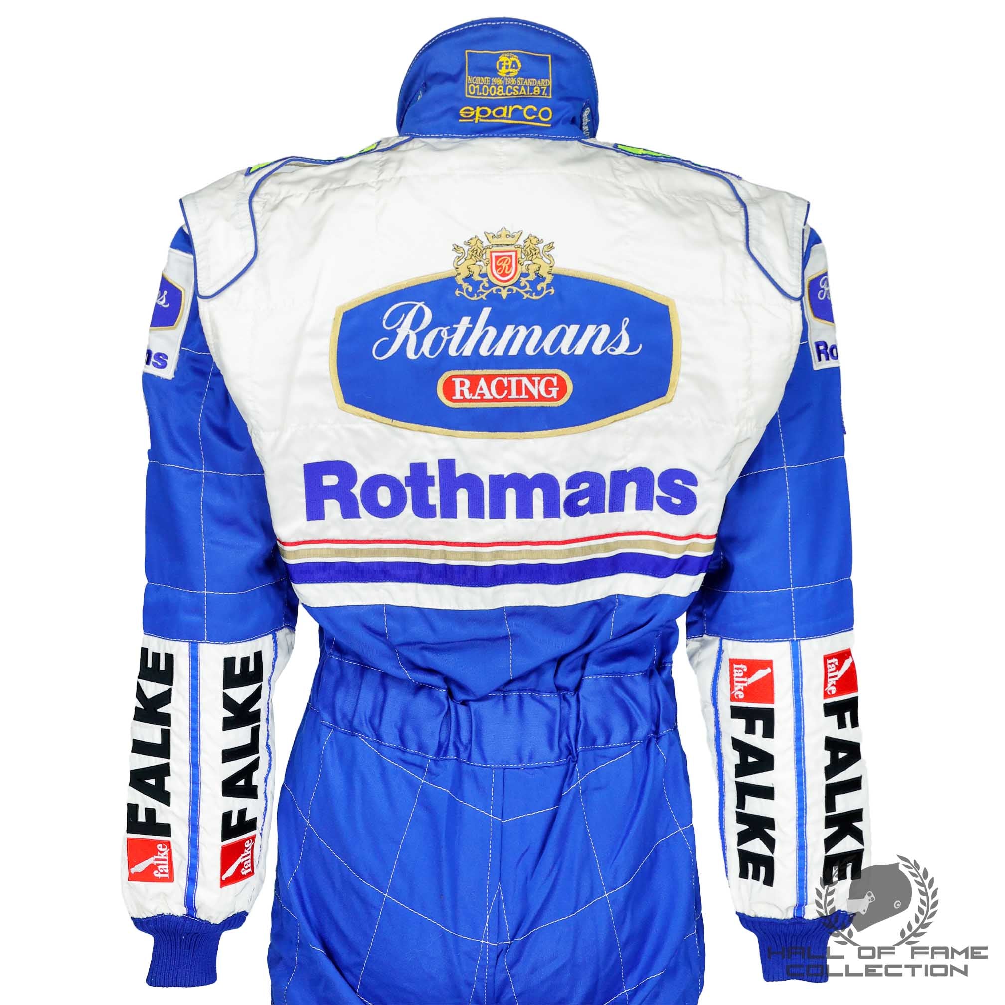 1997 Jacques Villeneuve Championship Season Used Williams F1 Suit