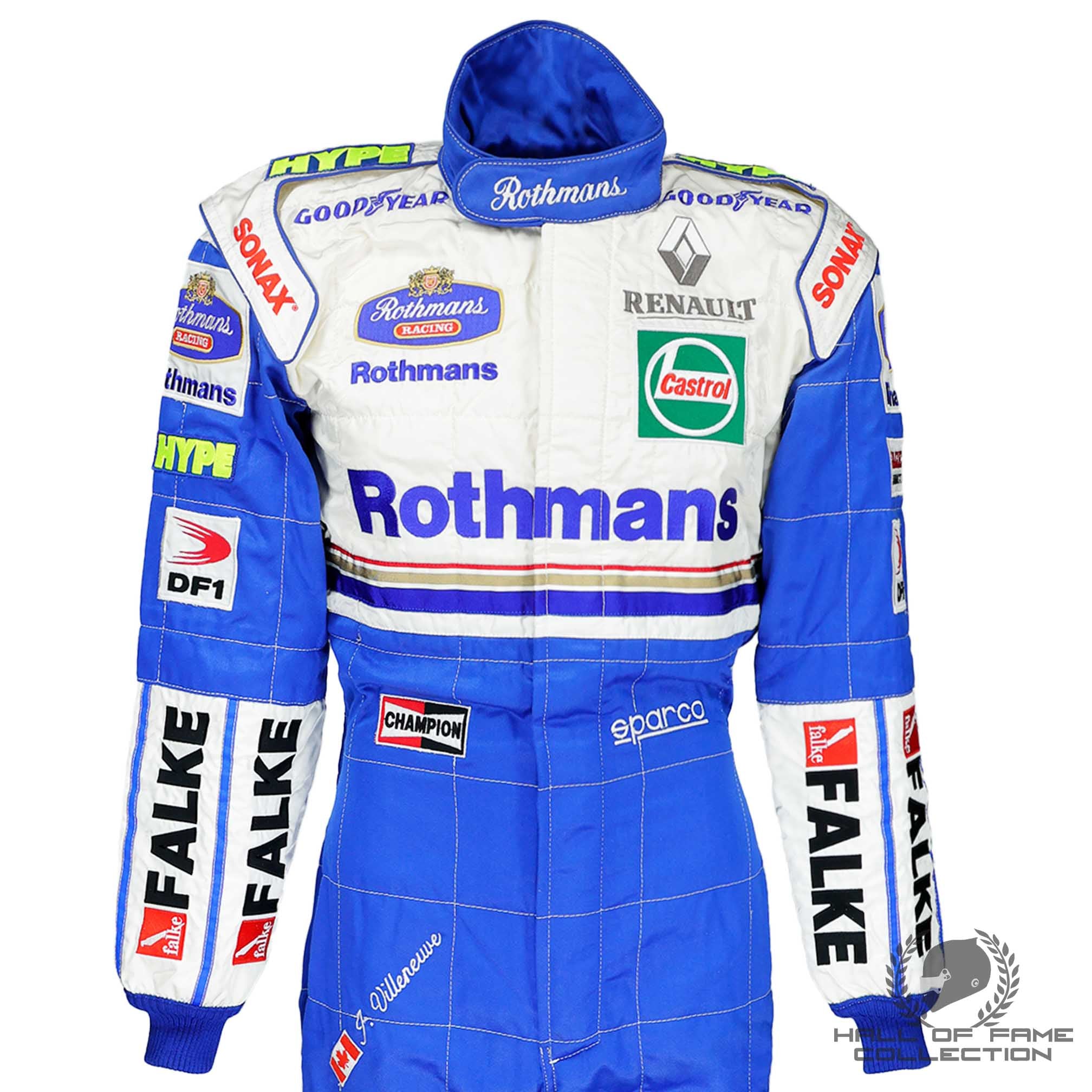 1997 Jacques Villeneuve Championship Season Used Williams F1 Suit