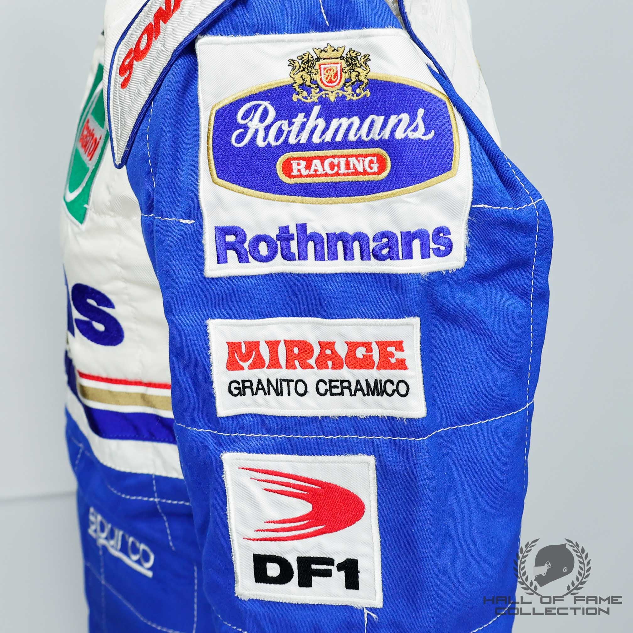 1997 Jacques Villeneuve Championship Season Used Williams F1 Suit