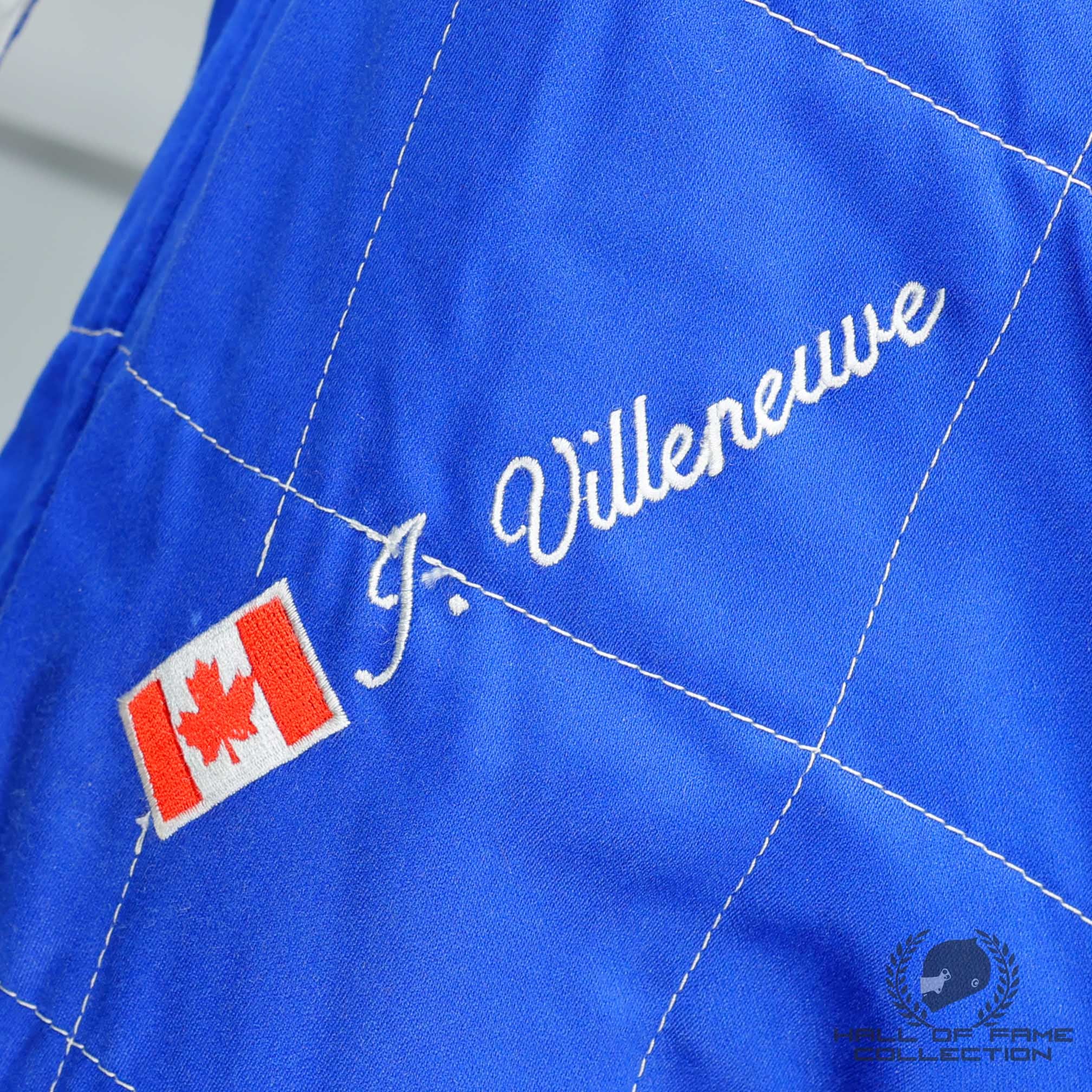 1997 Jacques Villeneuve Championship Season Used Williams F1 Suit