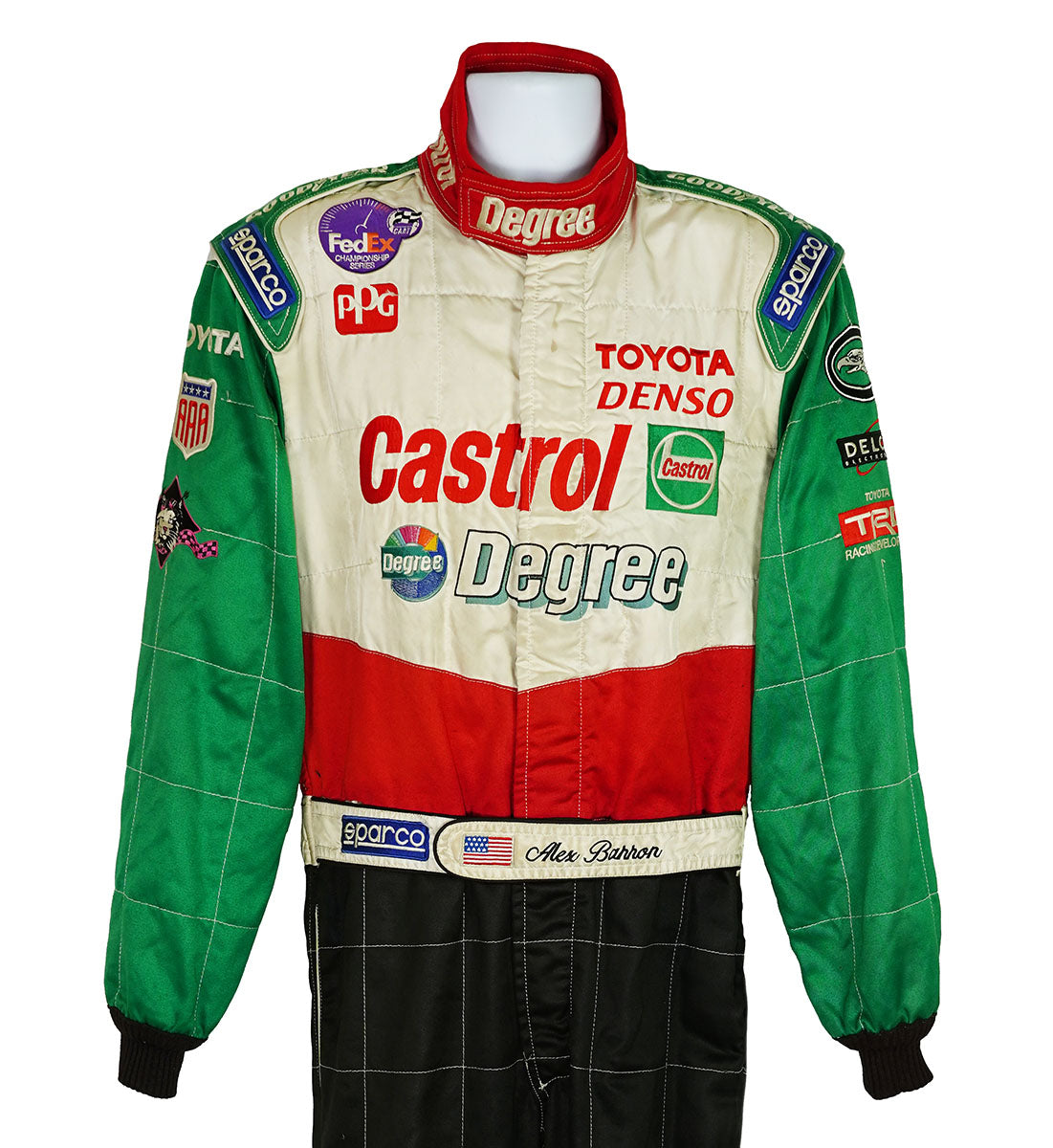 1998 Alex Barron Race Used AAR CART IndyCar Suit