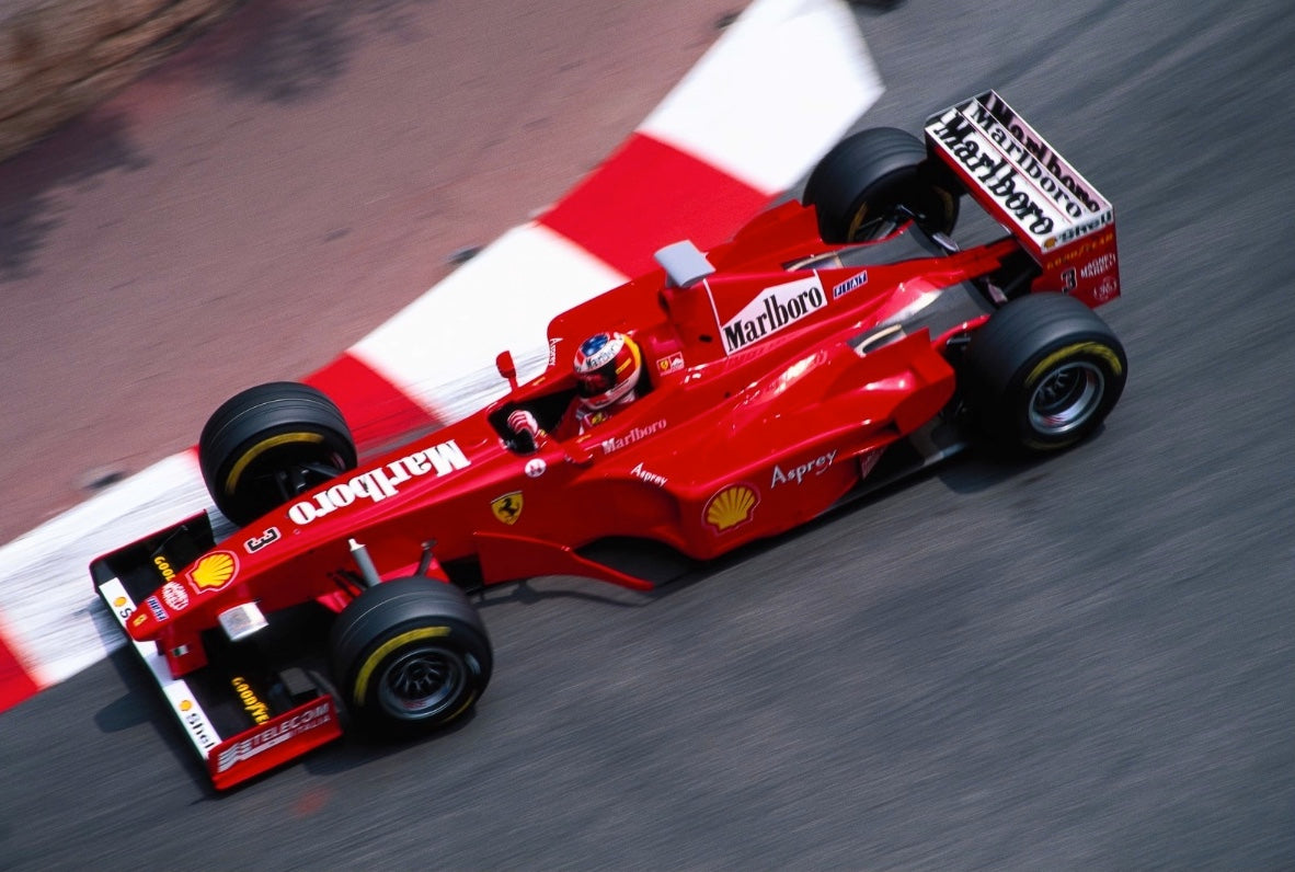 1998 Michael Schumacher Signed 14/100 Official Bell Series Replica Scuderia Ferrari F1 Helmet