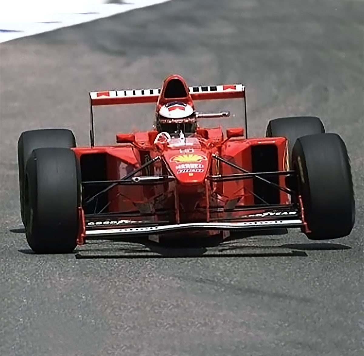 1997 Michael Schumacher Signed Race Used Australian Grand Prix Ferrari F1 Suit