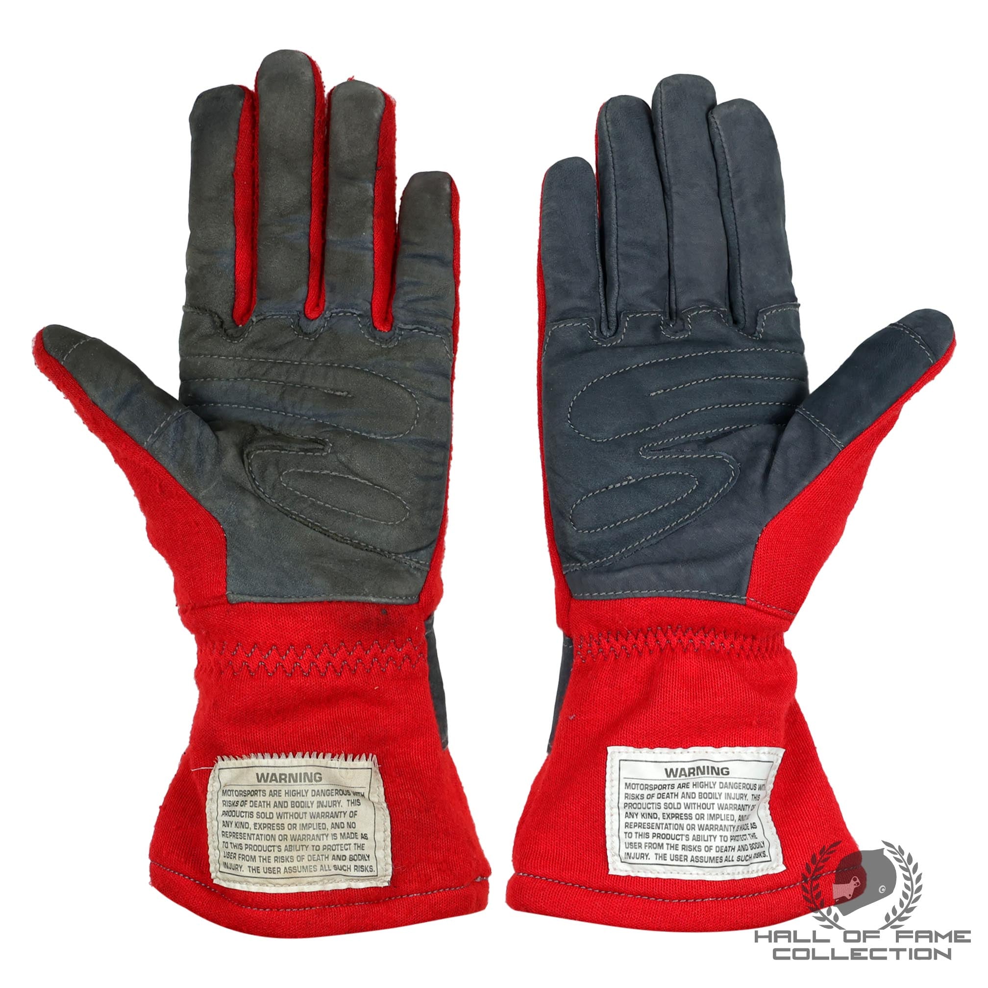 1998 Michael Andretti Signed Race Used Newman/Haas IndyCar Gloves