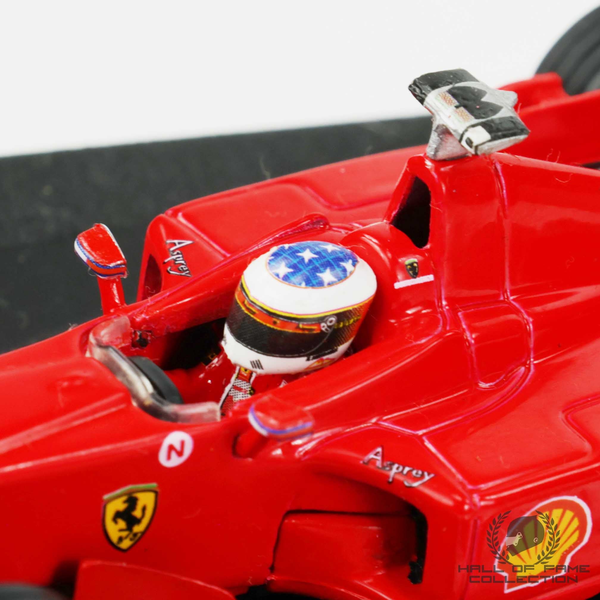 1998 Michael Schumacher Signed Hotwheels Scuderia Ferrari F1 1:43 F1 Car