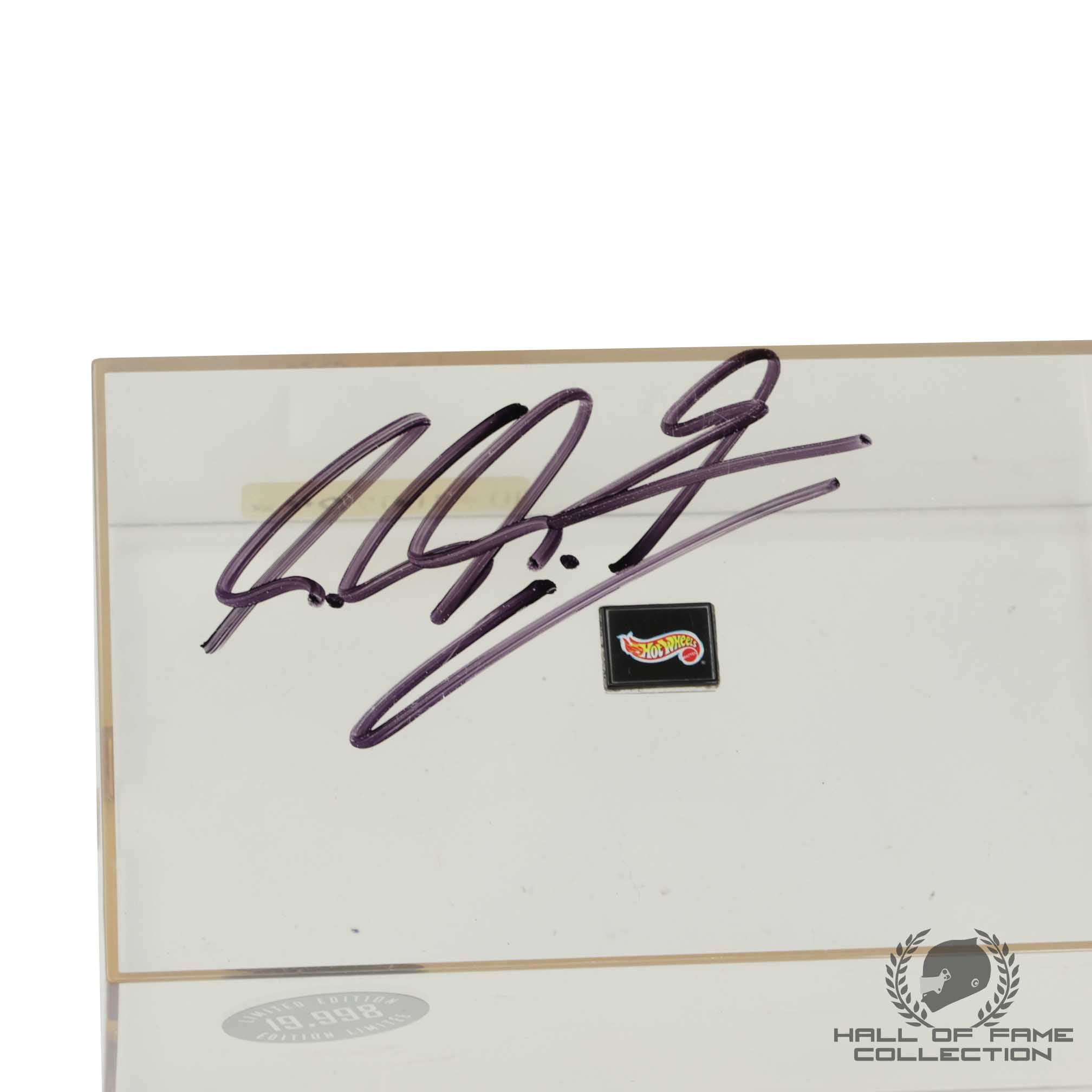 1998 Michael Schumacher Signed Hotwheels Scuderia Ferrari F1 1:43 F1 Car