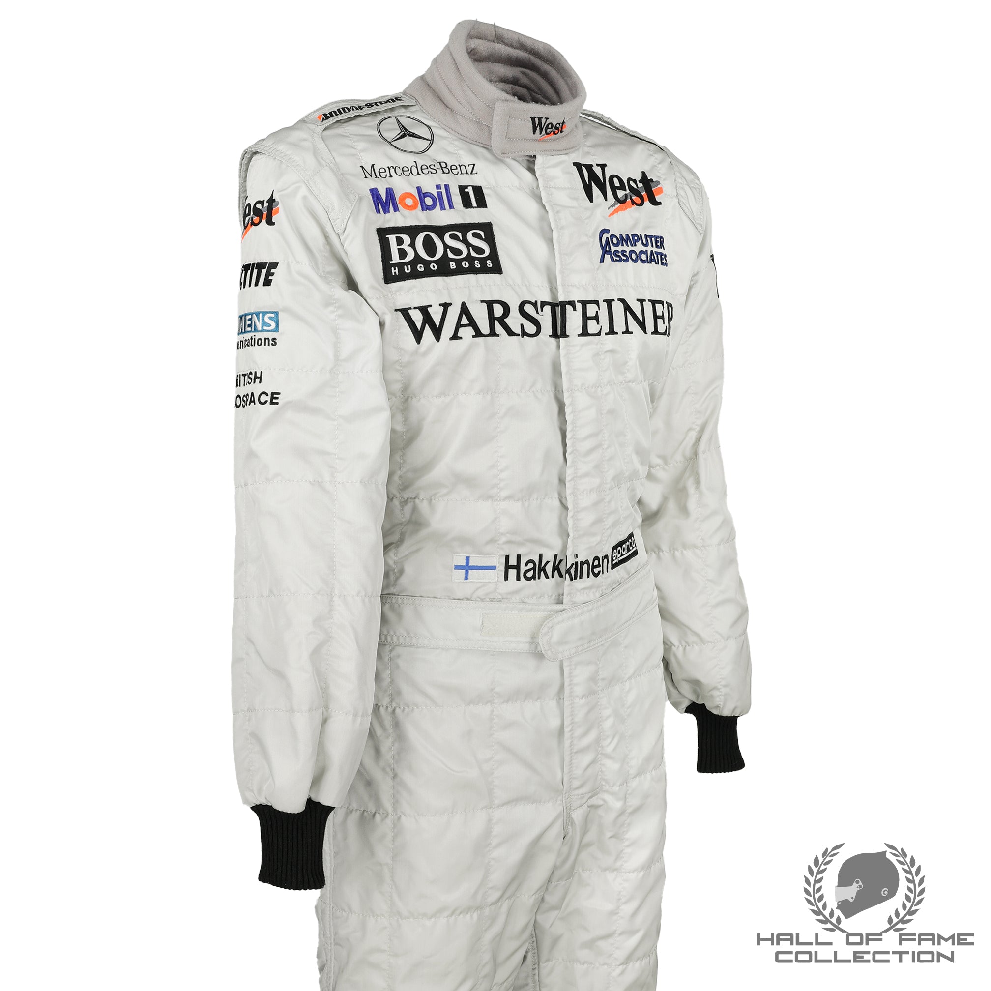 1998 Mika Hakkinen 1st Championship Season Promo McLaren F1 Suit