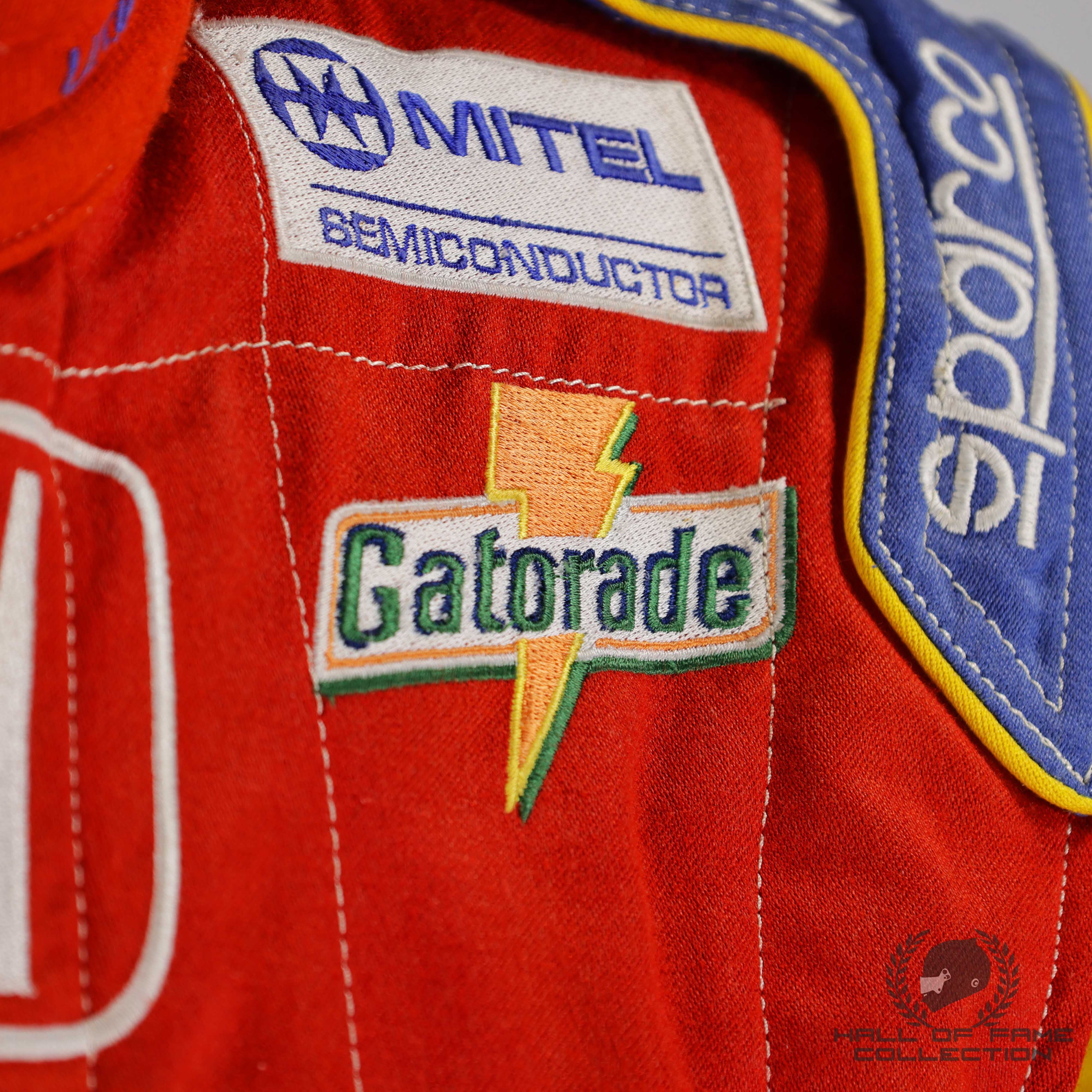 1998 Tony Kanaan Tasman Race Used Motorsports Rookie Year IndyCar Suit