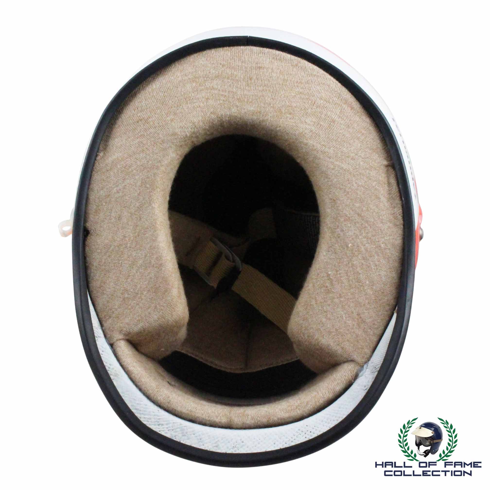 1999 Adrian Fernández Signed Race Used Pat Patrick Racing Bell Dominator IndyCar Helmet