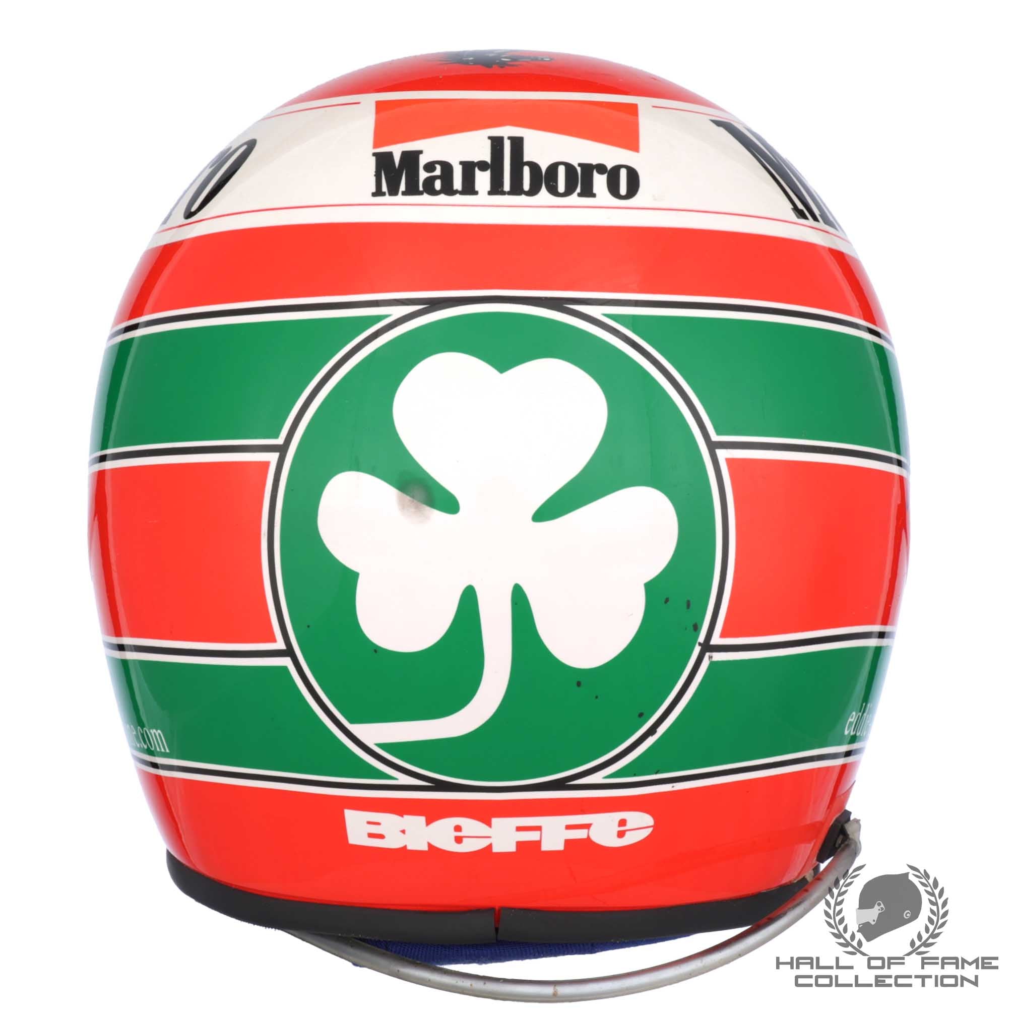 1999 Eddie Irvine Signed German Grand Prix Race Win Scuderia Ferrari F1 Helmet
