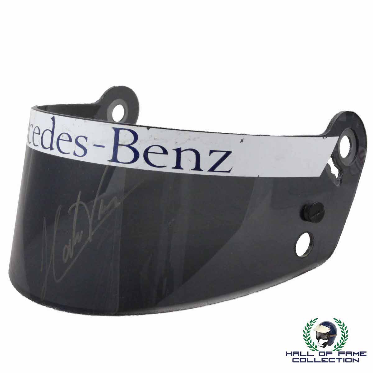 1999 Helio Castroneves Signed Mercedes IndyCar Visor