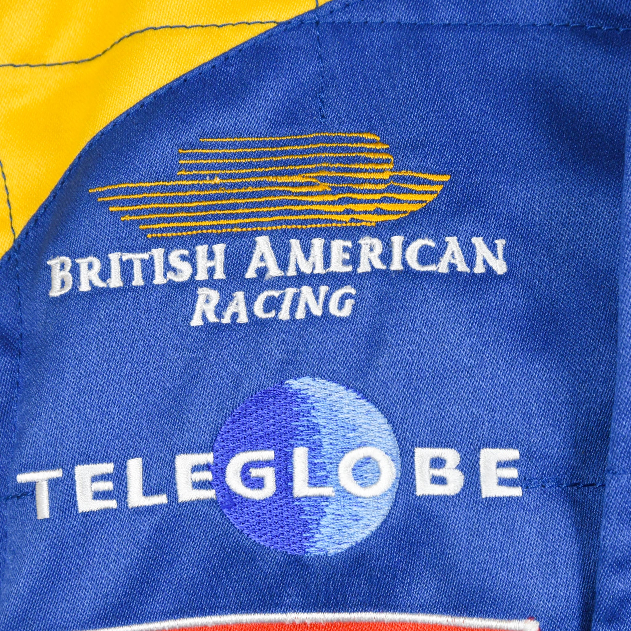 1999 Mika Salo Signed Race Used BAR Formula 1 Suit