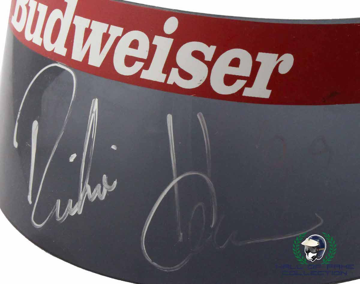 1999 Richie Hearn Signed Race Used Pagan Racing IndyCar Visor