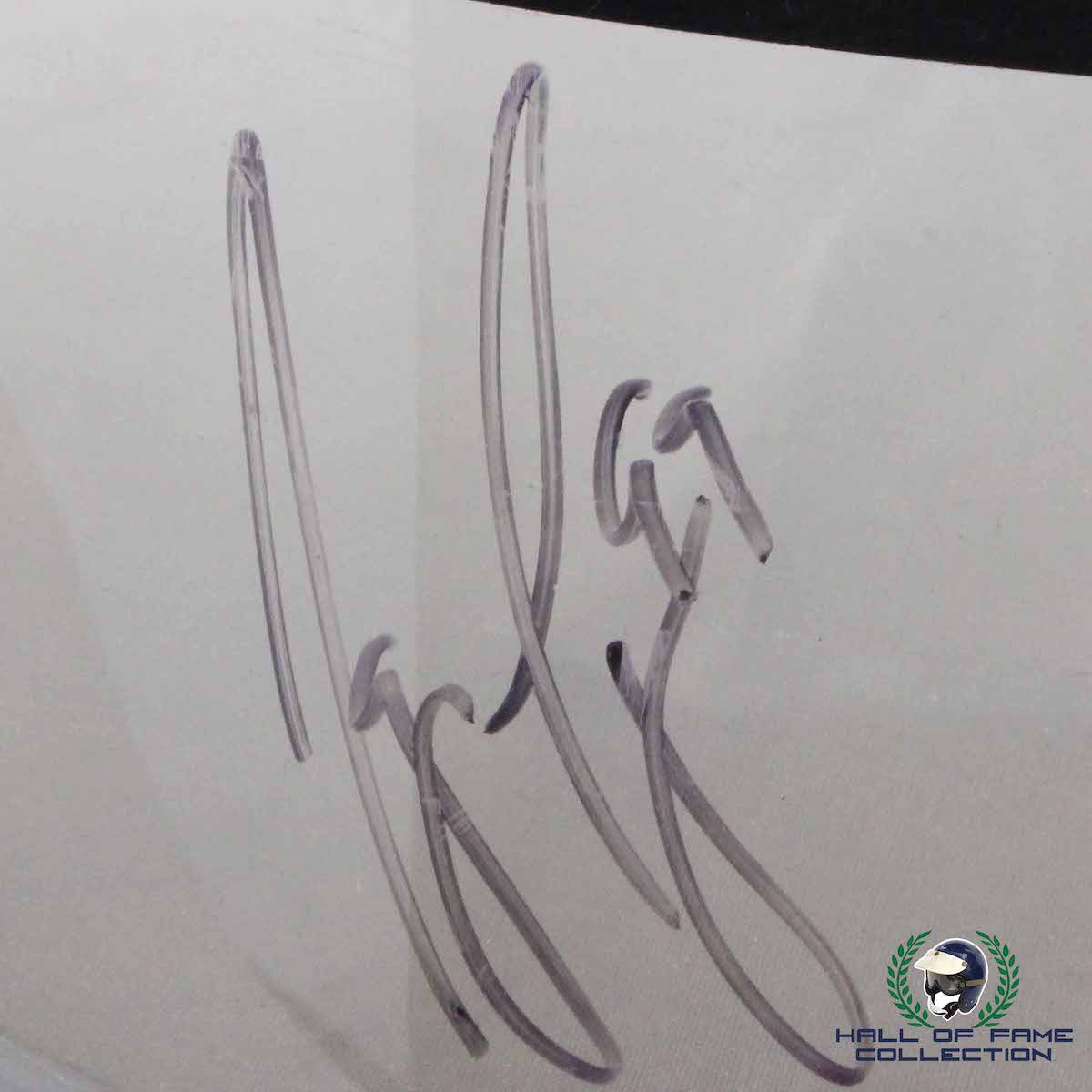 2000 Jaques Lazier Signed Race Used Team Xtreme IndyCar Visor