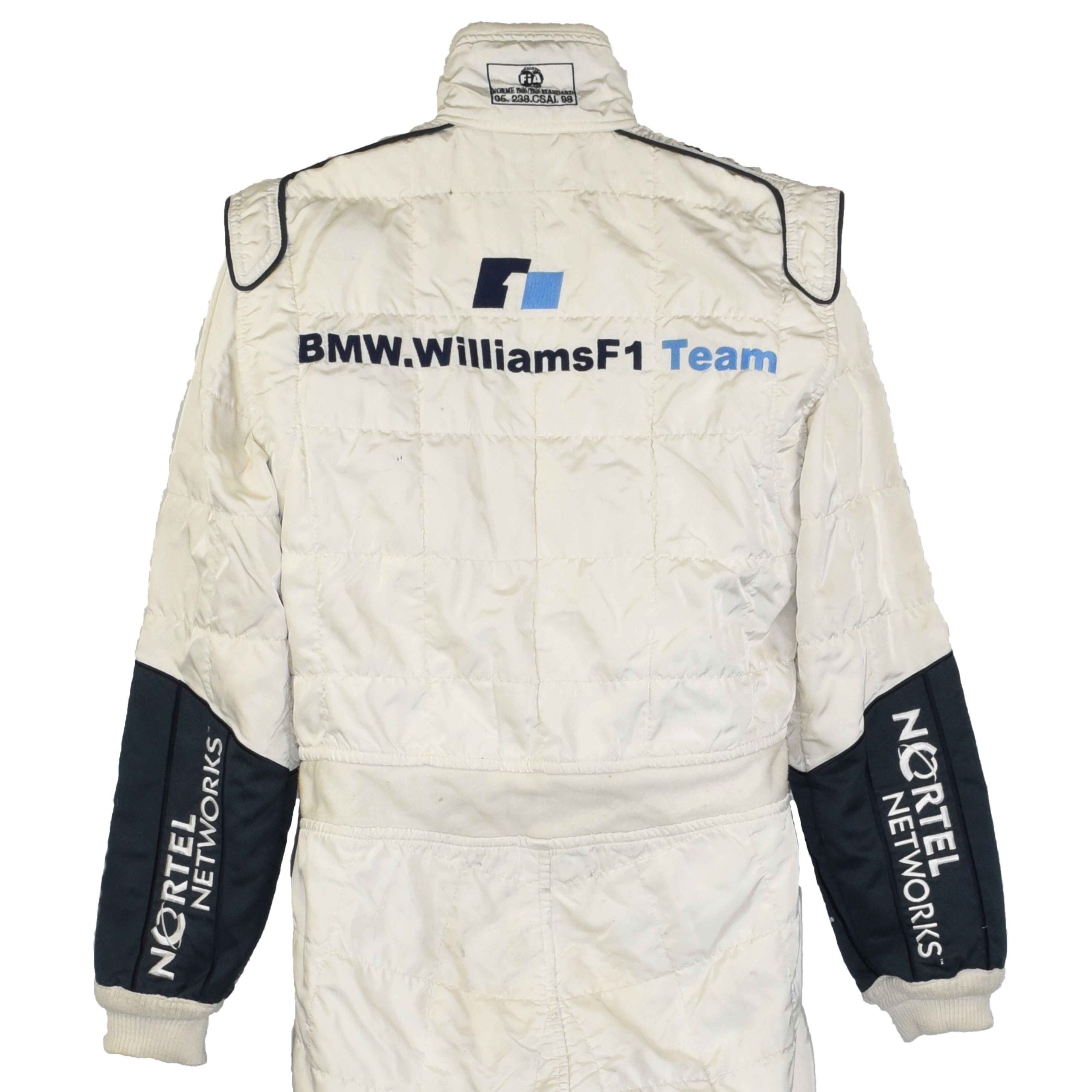 2000 Jenson Button Race Used BMW Williams Formula 1 Suit