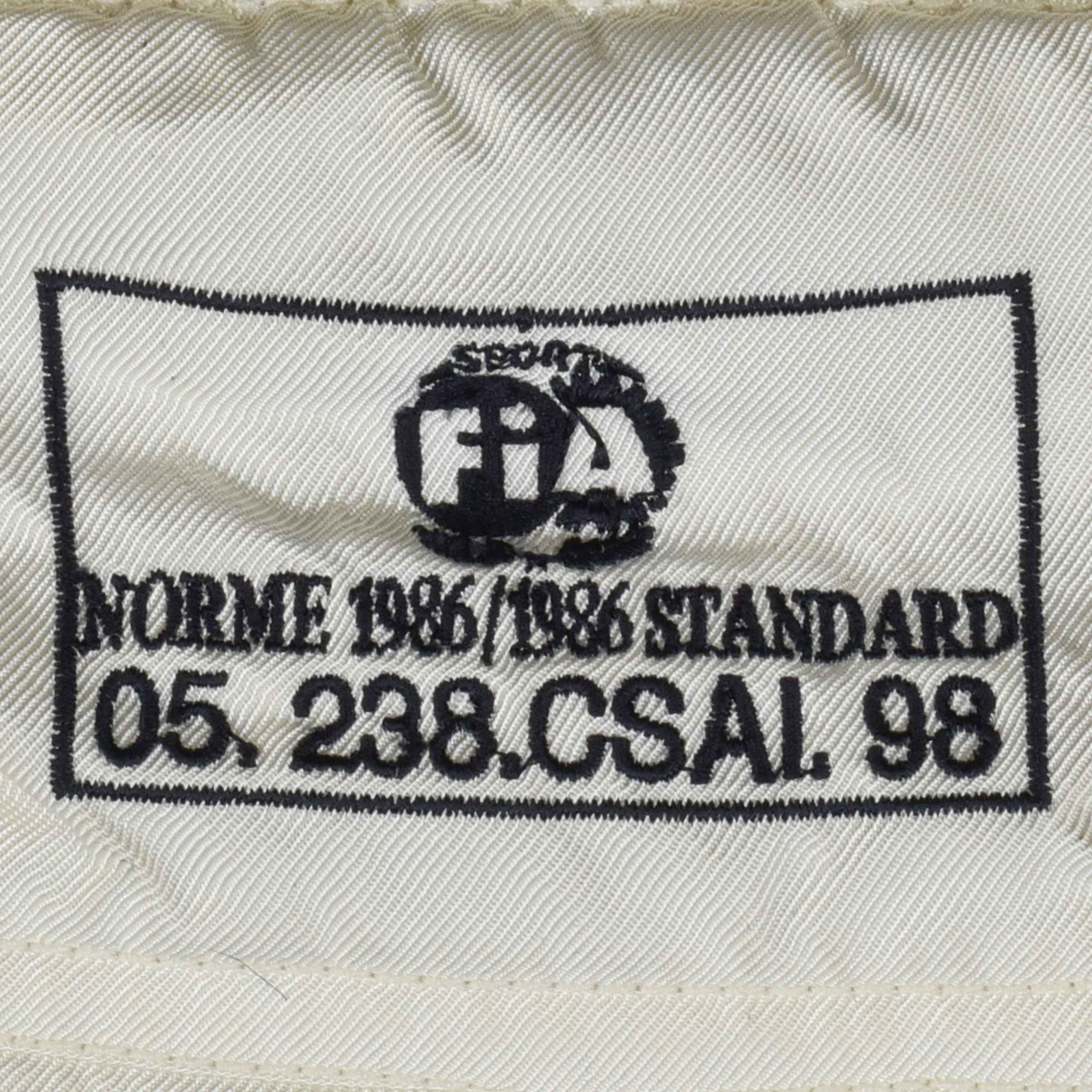 2000 Jenson Button Race Used BMW Williams Formula 1 Suit