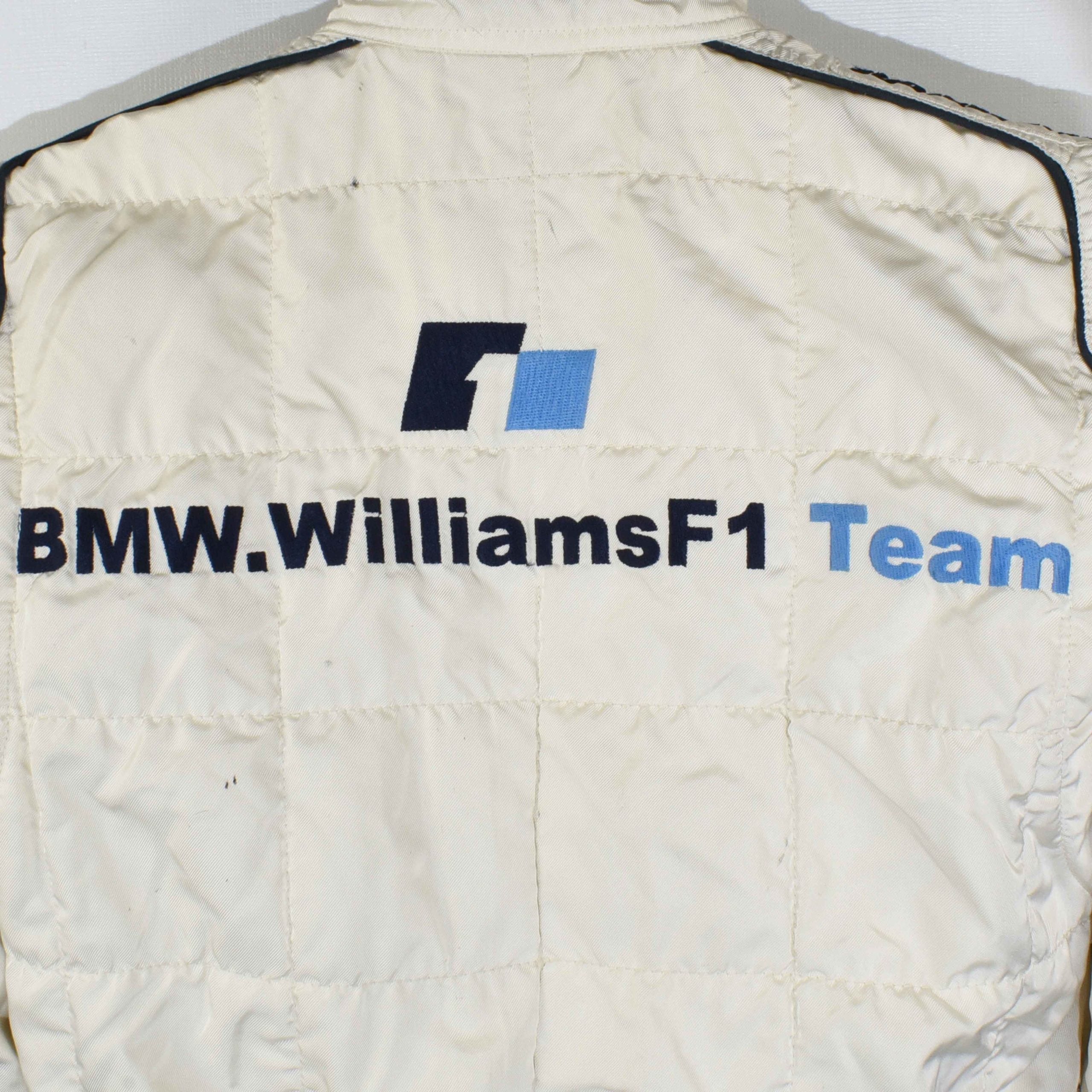 2000 Jenson Button Race Used BMW Williams Formula 1 Suit
