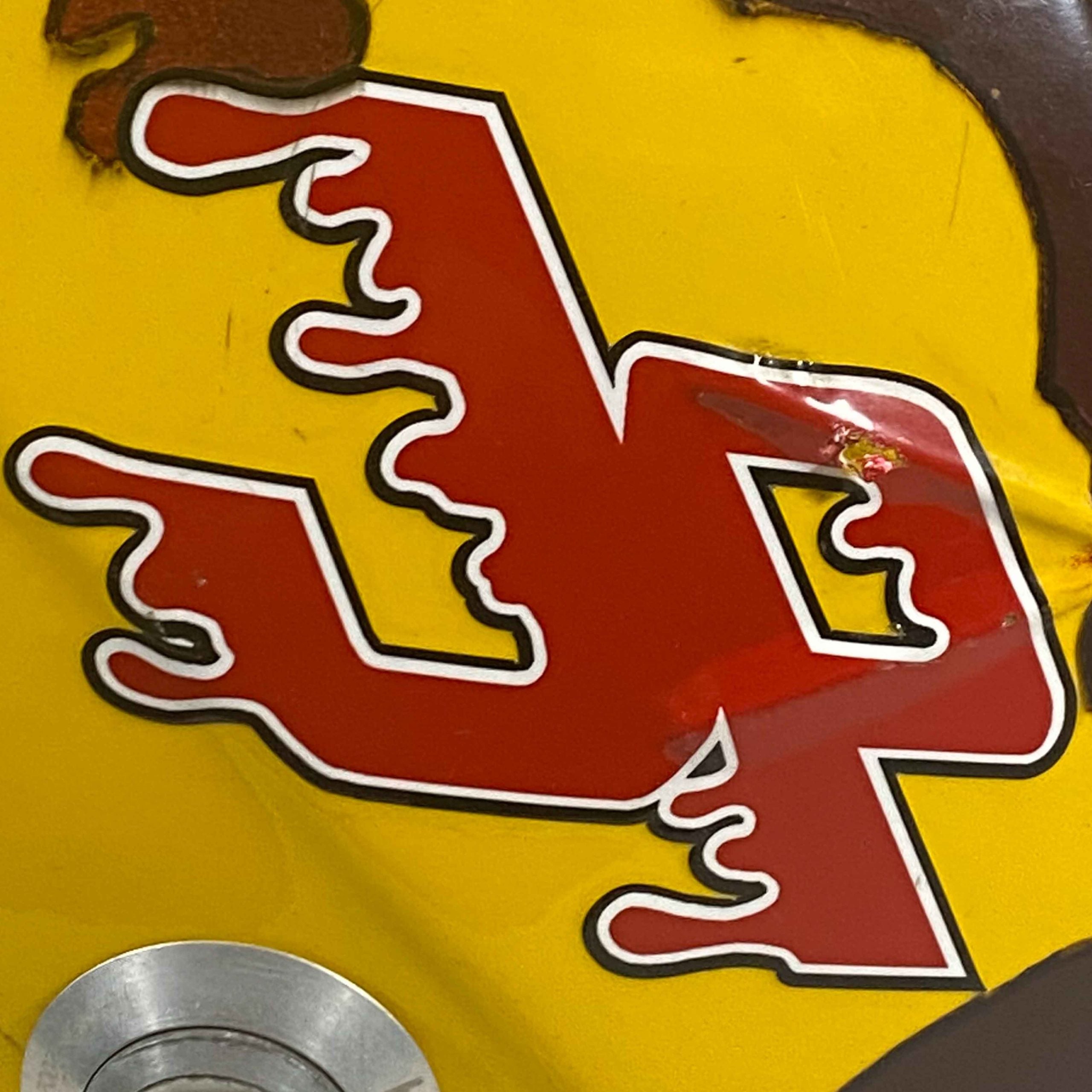 2000 Johnny Parsons Jr. Signed Race Used "Getting Dirty" Sprint Car Helmet