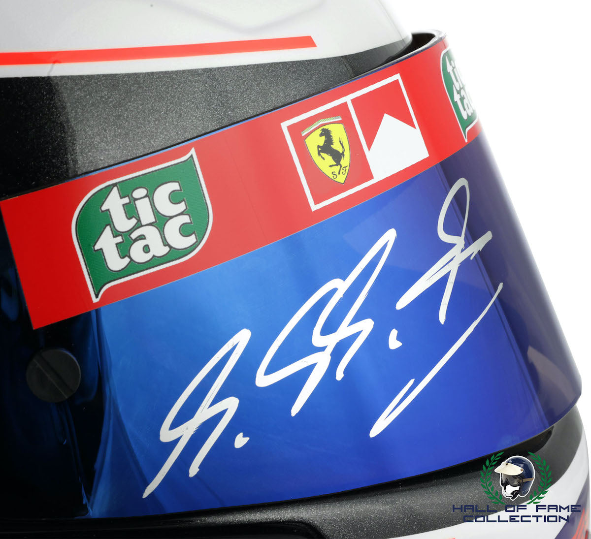 2000 Michael Schumacher Signed San Marino GP Win Scuderia Ferrari Limited Edition 33/50 Bell Series Replica F1 Helmet