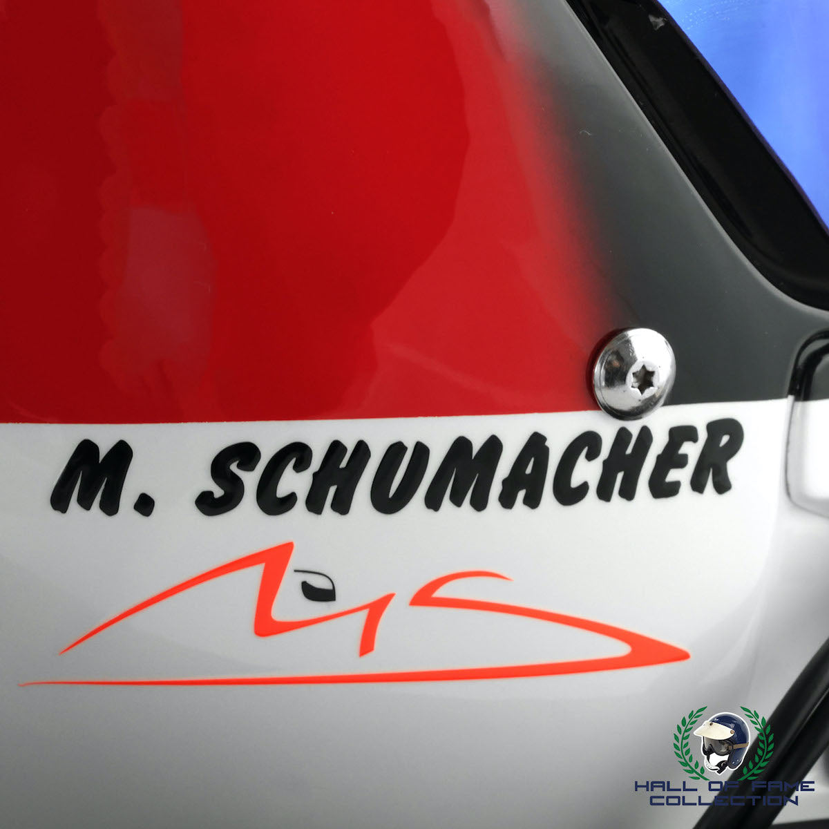 2000 Michael Schumacher Signed San Marino GP Win Scuderia Ferrari Limited Edition 33/50 Bell Series Replica F1 Helmet