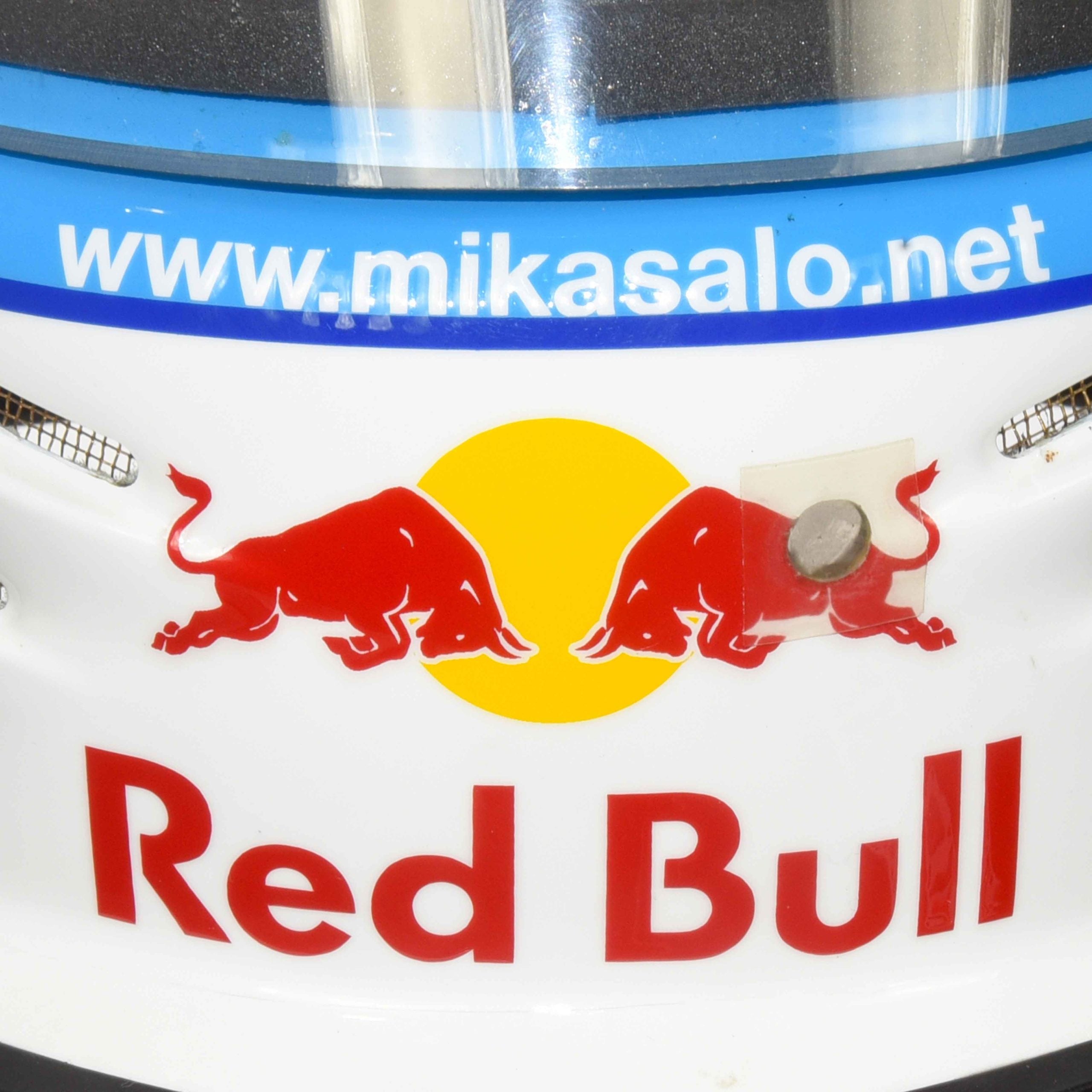 2000 Mika Salo Signed Race Used Bell K1 Sauber F1 Helmet