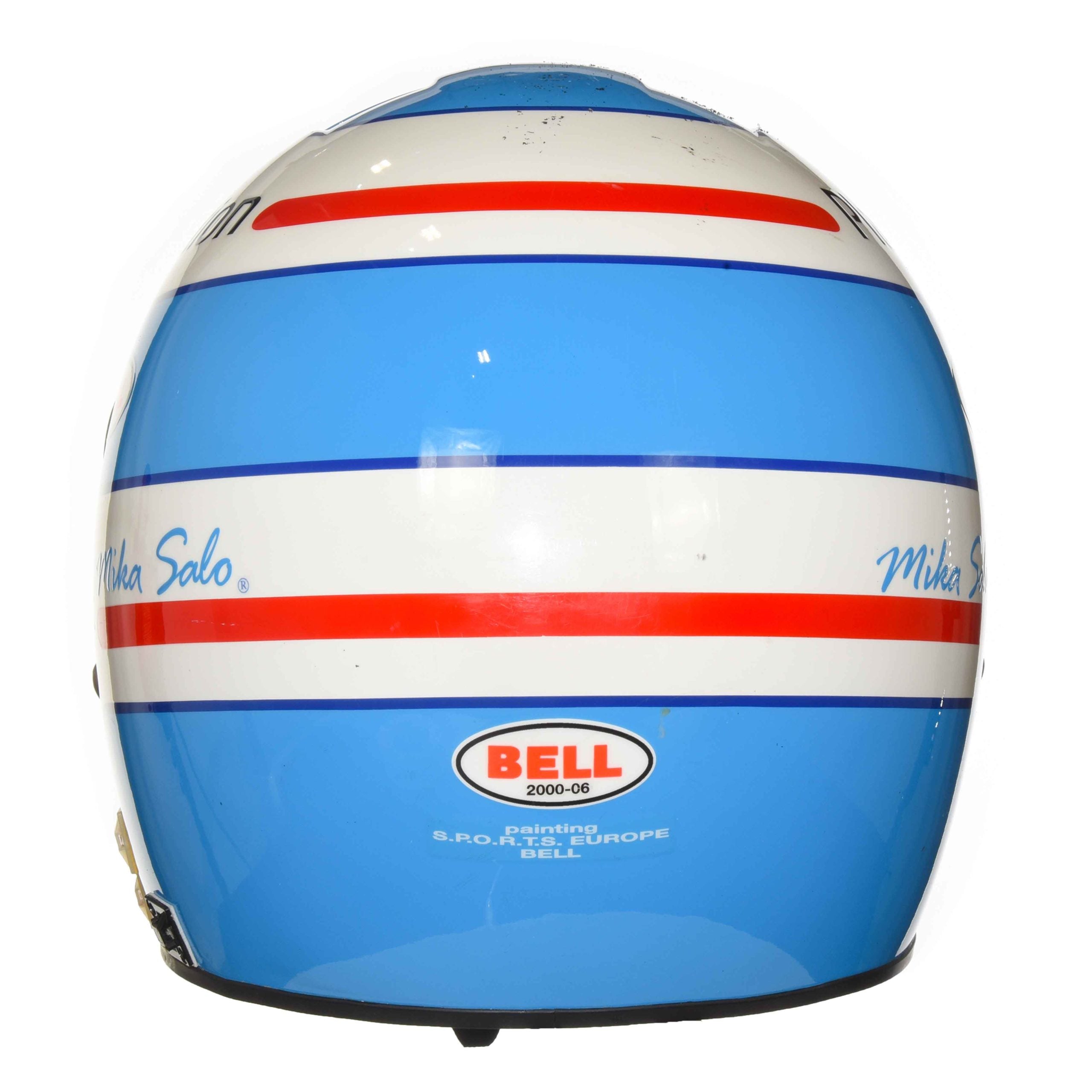 2000 Mika Salo Signed Race Used Bell K1 Sauber F1 Helmet