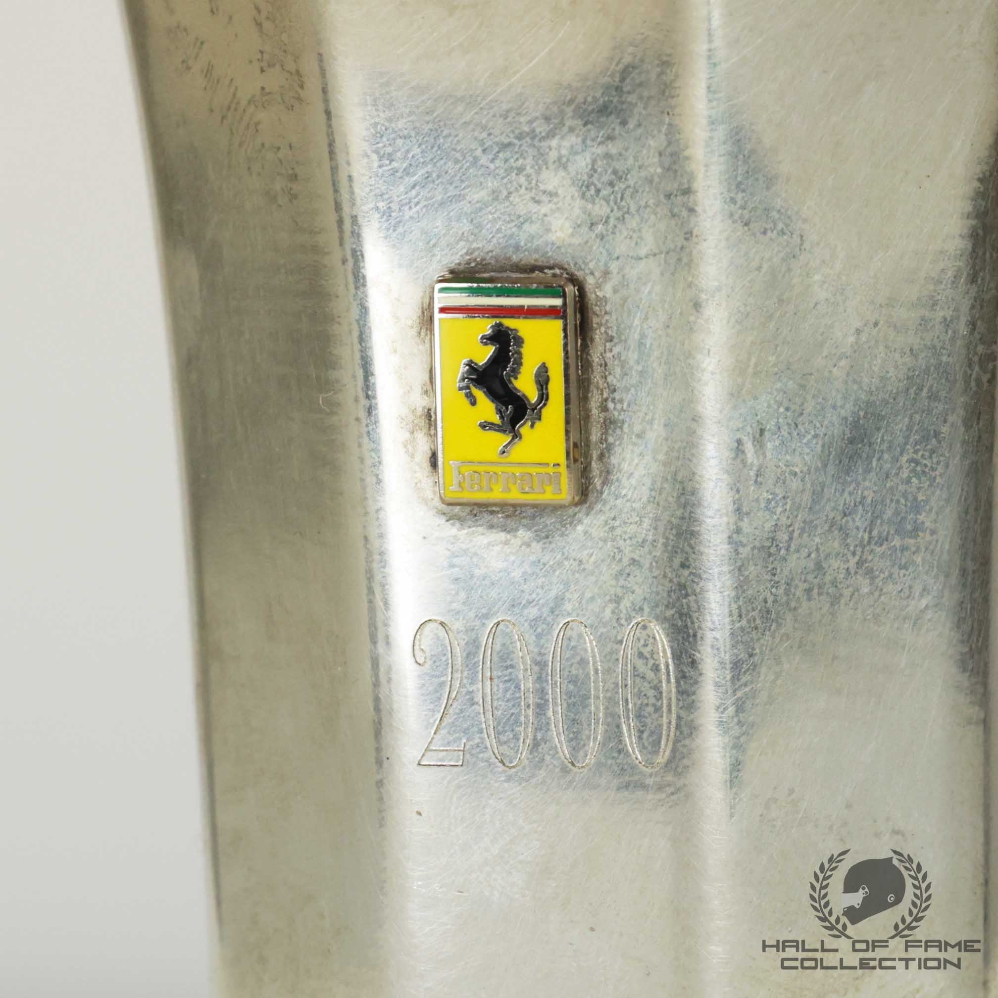 2000 Michael Schumacher Signed Scuderia Ferrari F1 World Constructors Championship Trophy