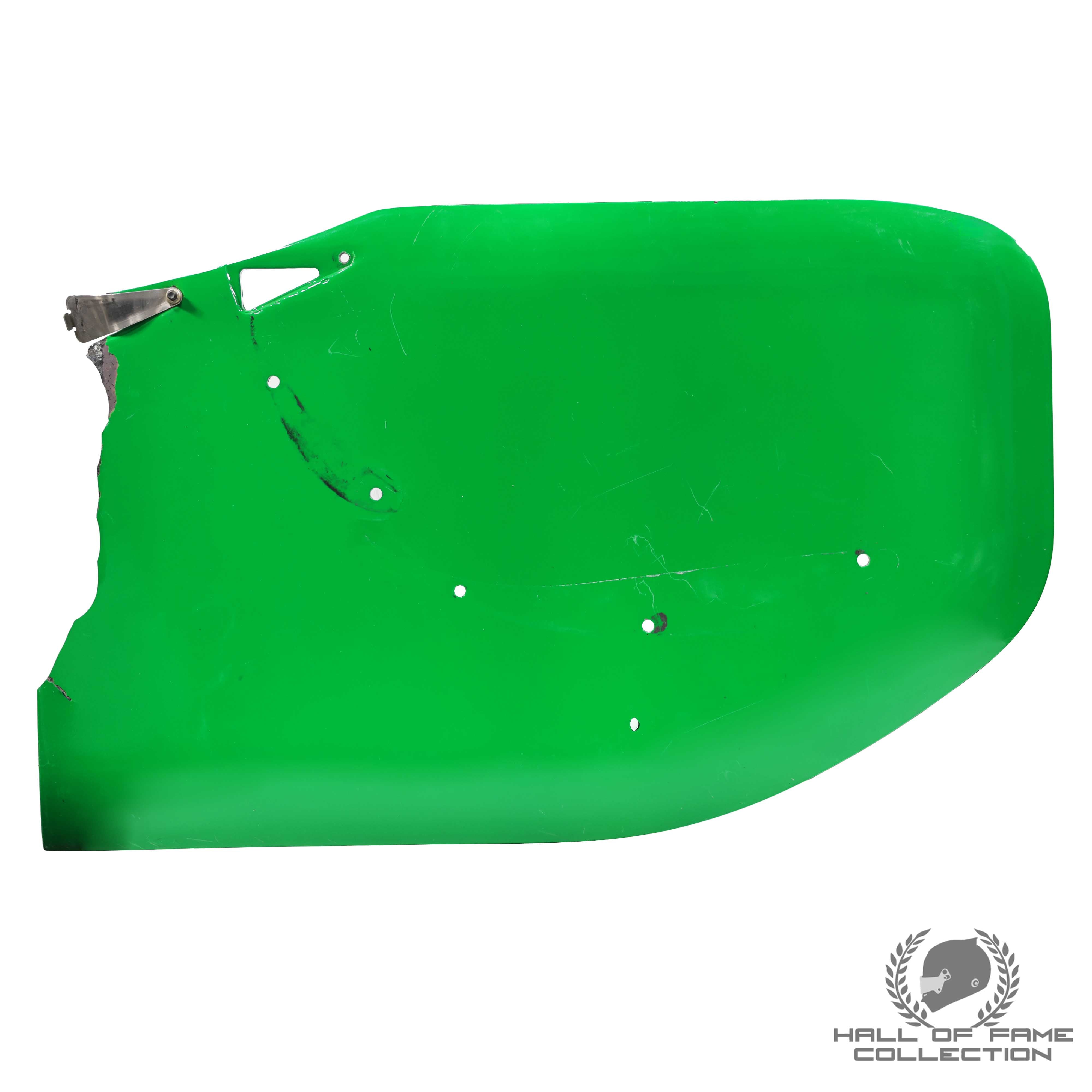 2000 Paul Tracy Race Used Team Kool Green Indycar Rear Wing Endplate