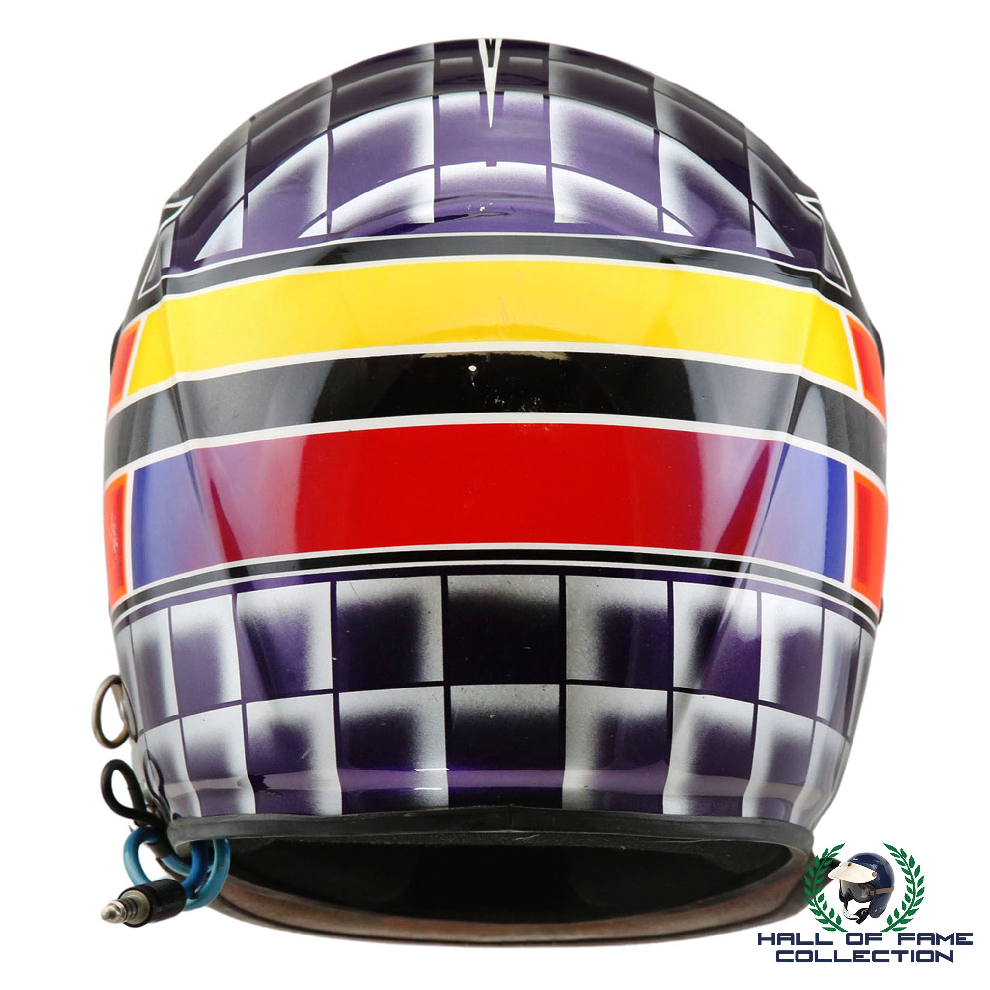 2001 Chris Menninger Race Used Hemelgarn Racing IndyCar Helmet