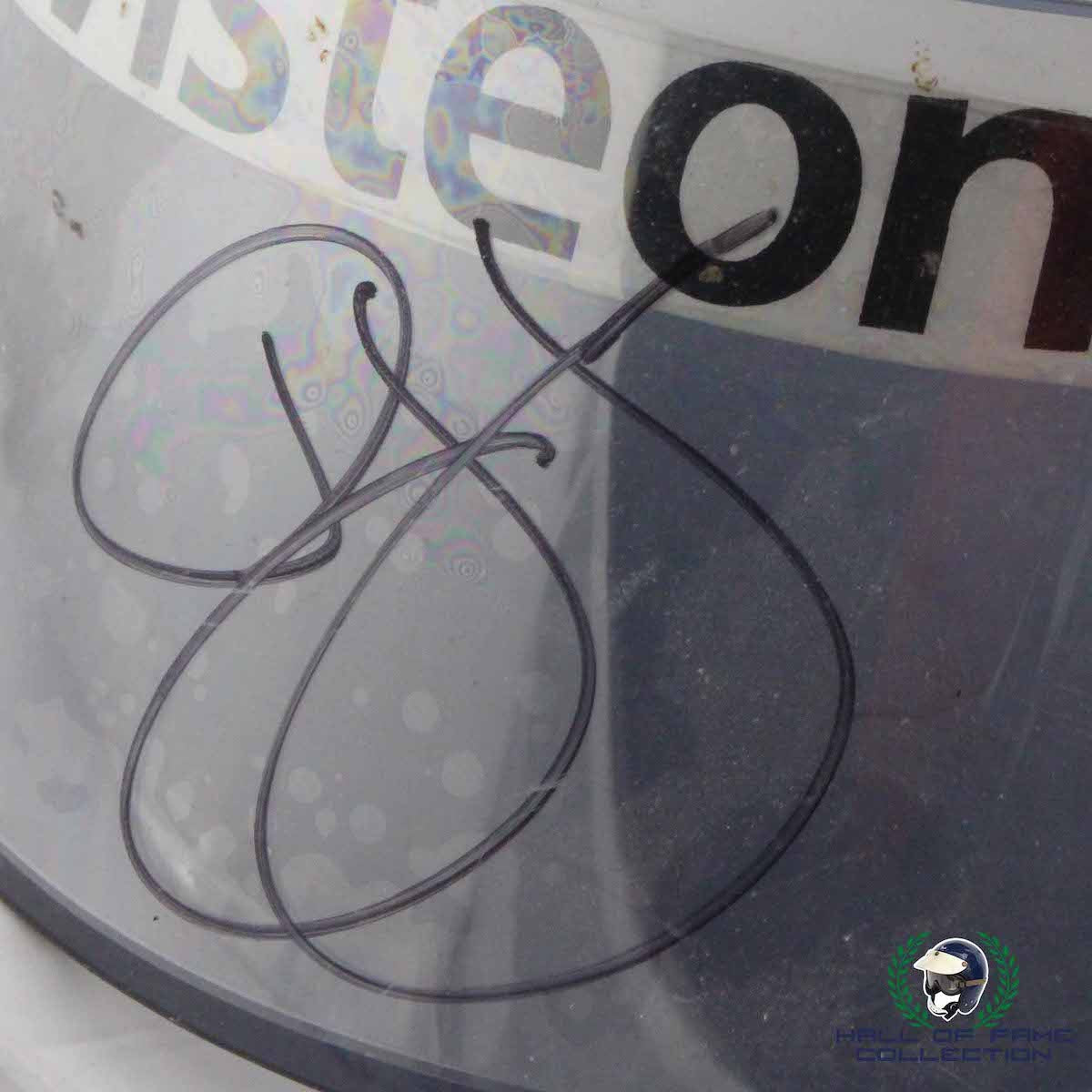 2001 PJ Jones Signed Race Used Visteon IndyCar Visor