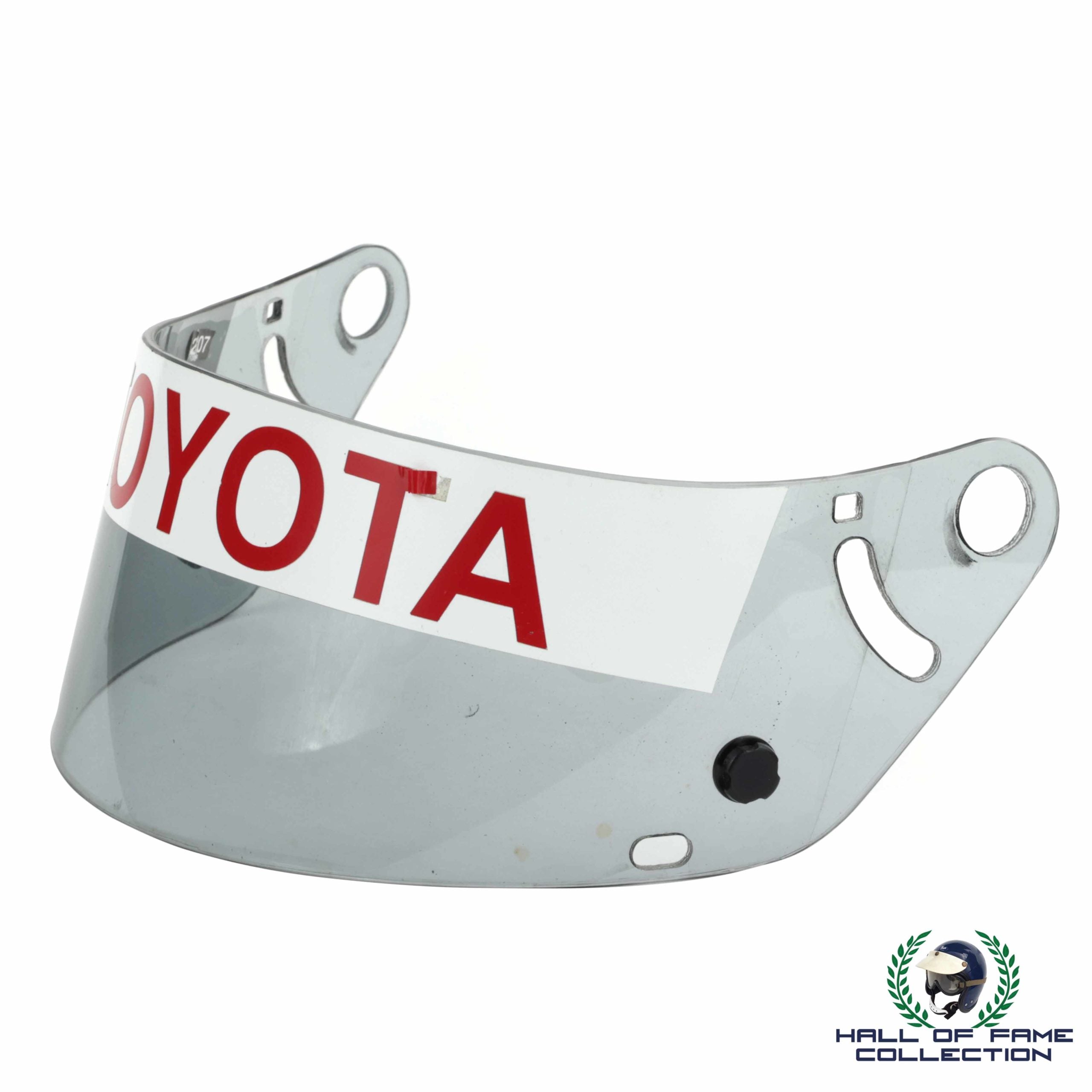 2001 Tora Takagi Race Used Walker Motorsport IndyCar Visor