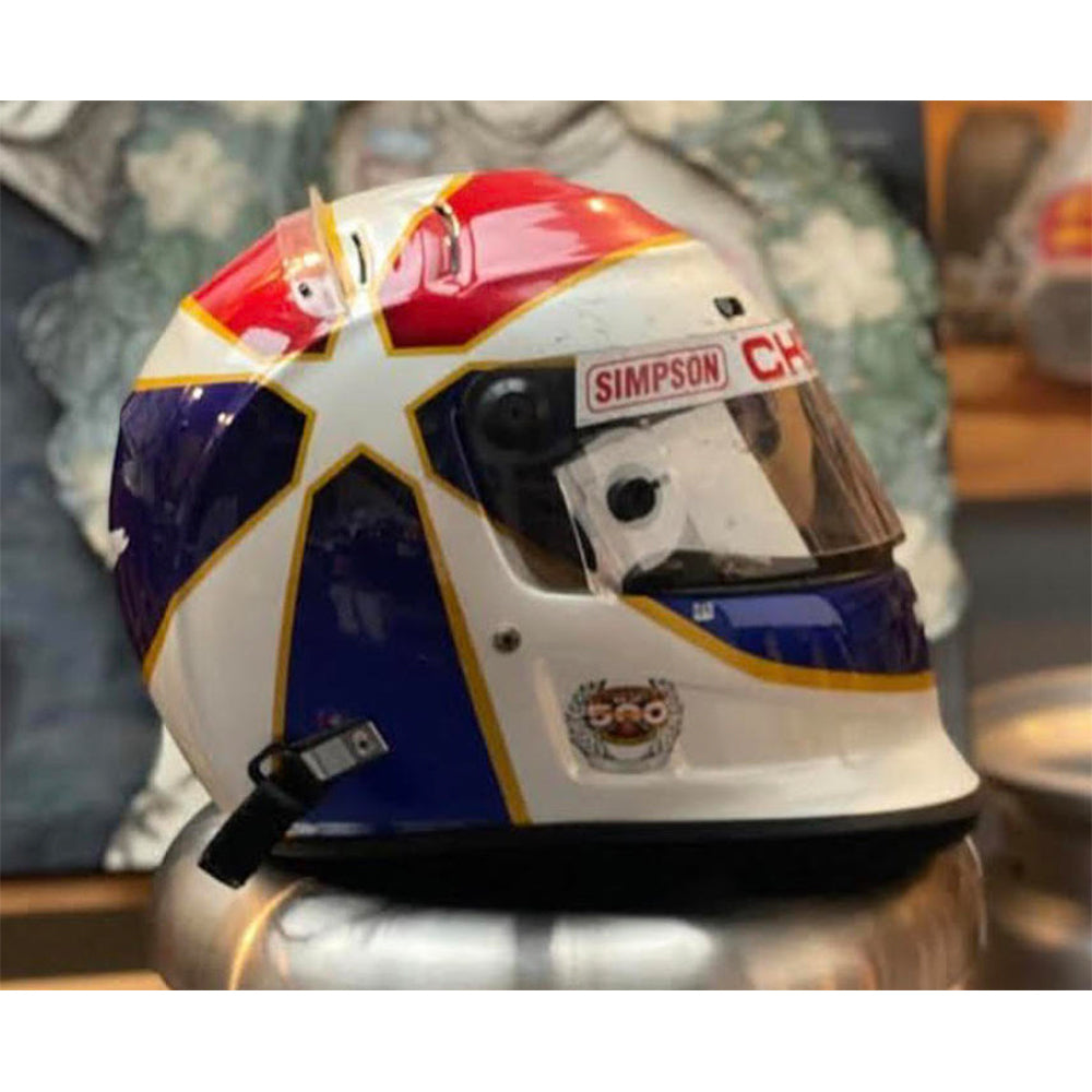 2001 Eddie Cheever Race Used Team Cheever IndyCar Helmet