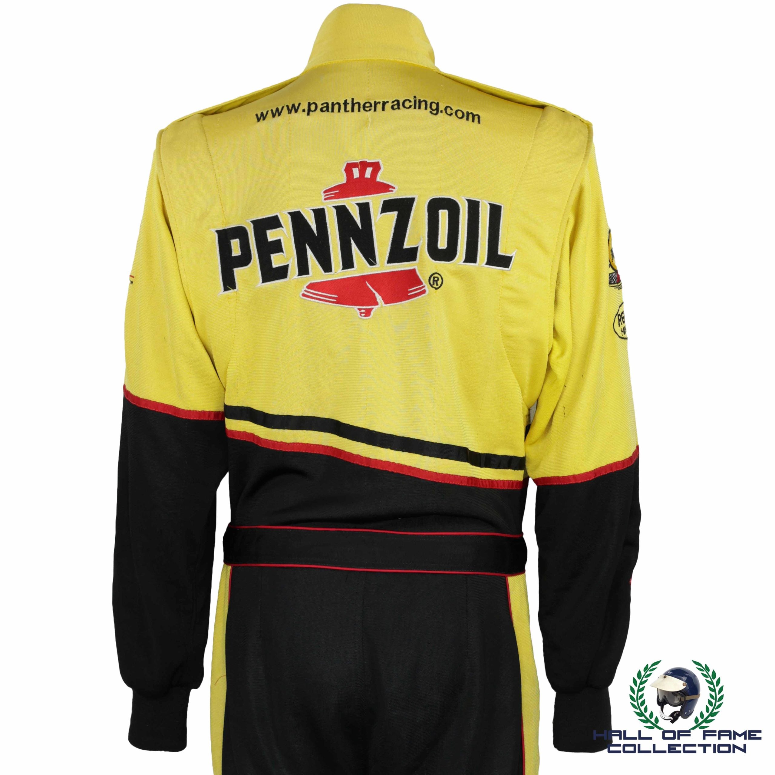 2002 Sam Hornish Jr. Signed Championship Used Panther Racing Simpson IndyCar Suit