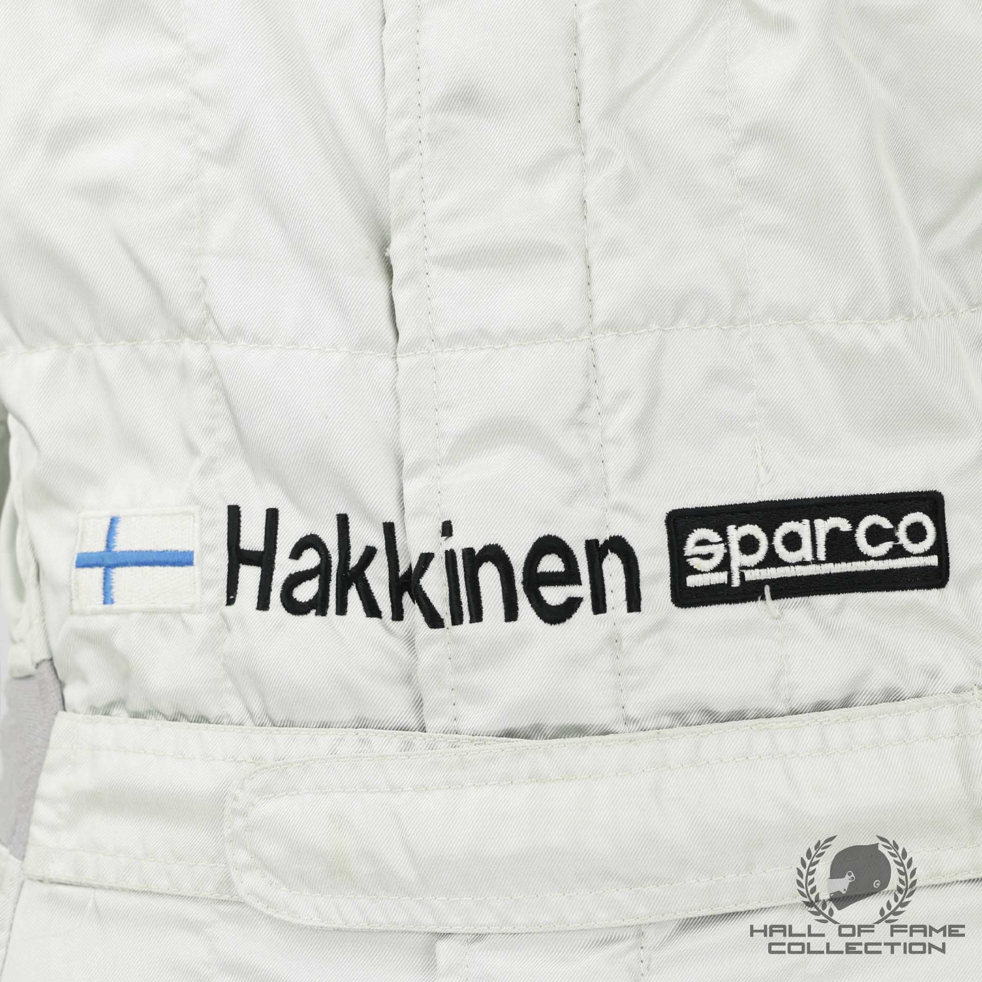 2000 Mika Hakkinen Austrian GP Winning Race Used West McLaren Mercedes F1 Suit