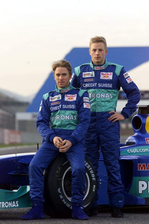 2001 Nick Heidfeld Race Used Sauber Petronas F1 Suit