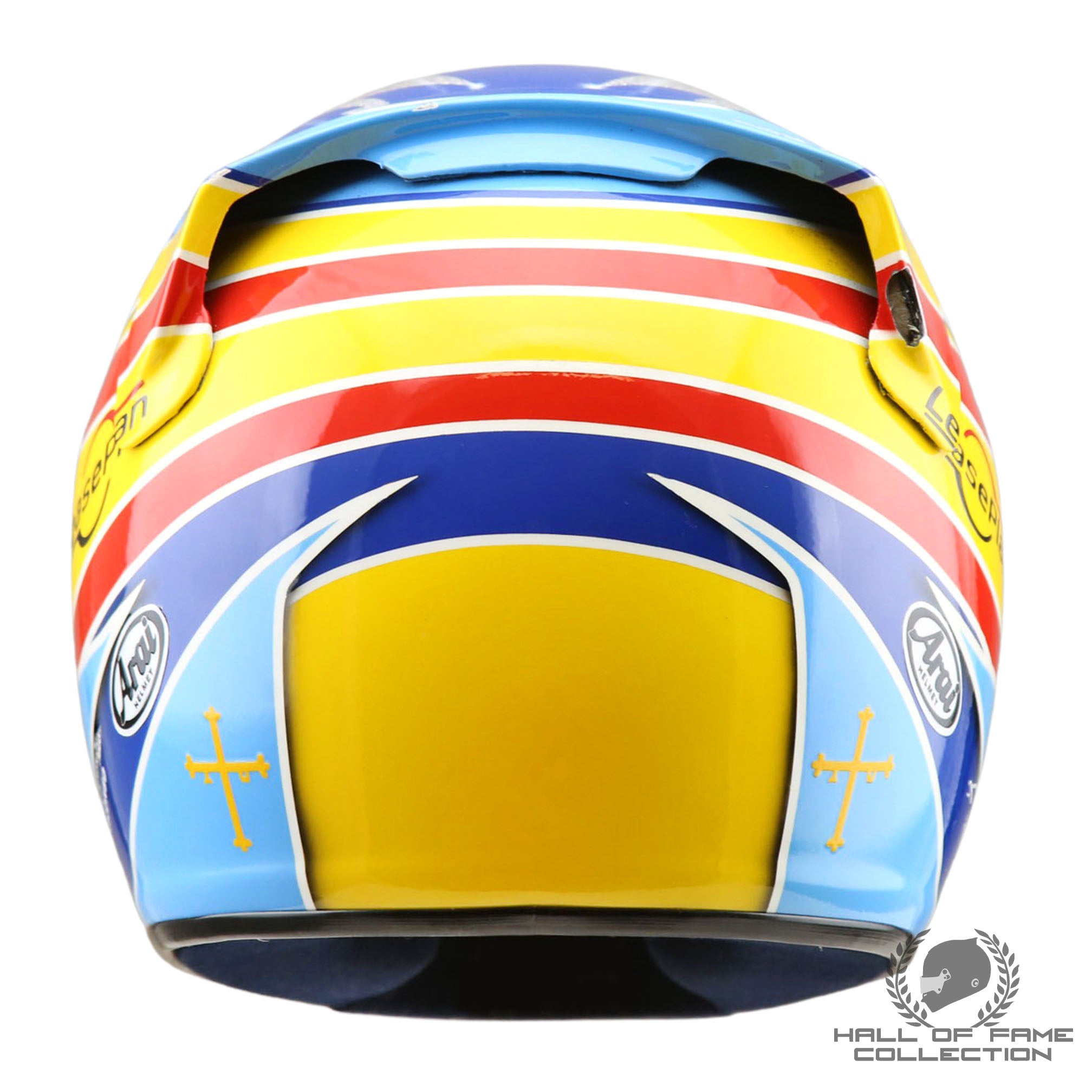 2002 Fernando Alonso Signed Used Mild Seven Renault F1 Suit With Bonus Helmet