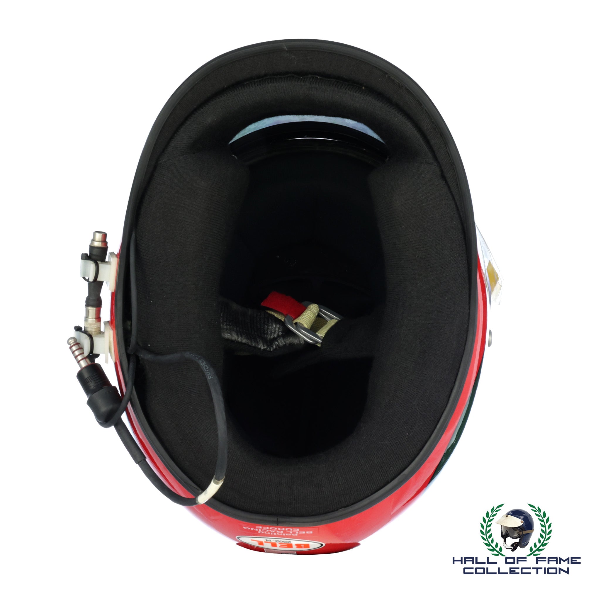 2002 Jacques Villeneuve Signed Race Used U.S. GP & Japan GP BAR F1 Helmet