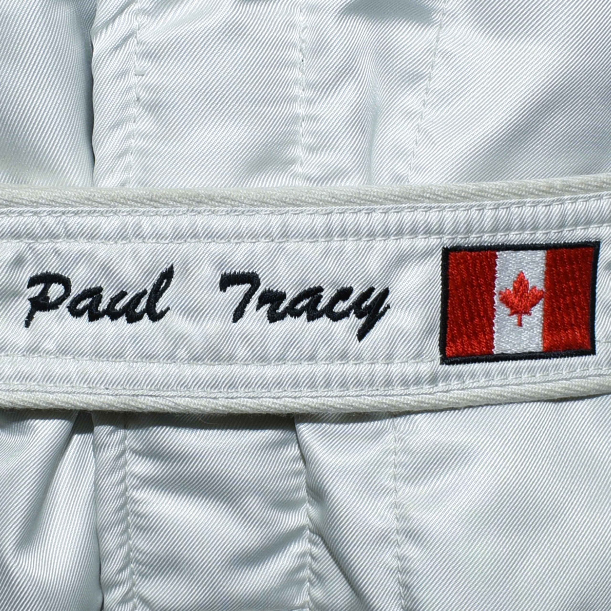 2002 Paul Tracy Signed Indy 500 Used Team Green IndyCar Suit