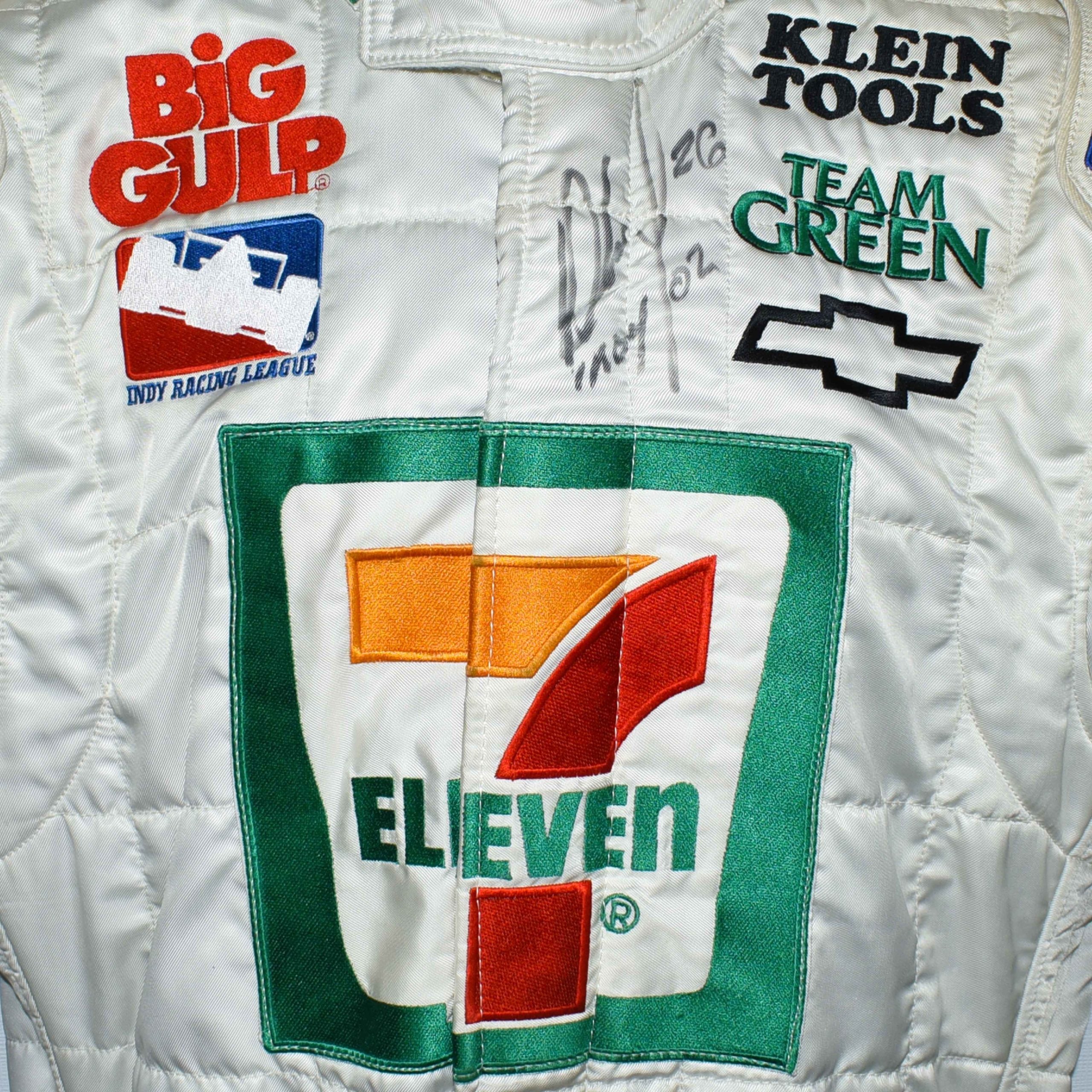 2002 Paul Tracy Signed Indy 500 Used Team Green IndyCar Suit