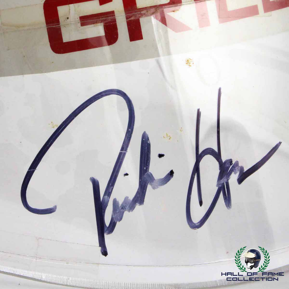 2002 Richie Hearn Signed Race Used A.J. Foyt Enterprises IndyCar Visor