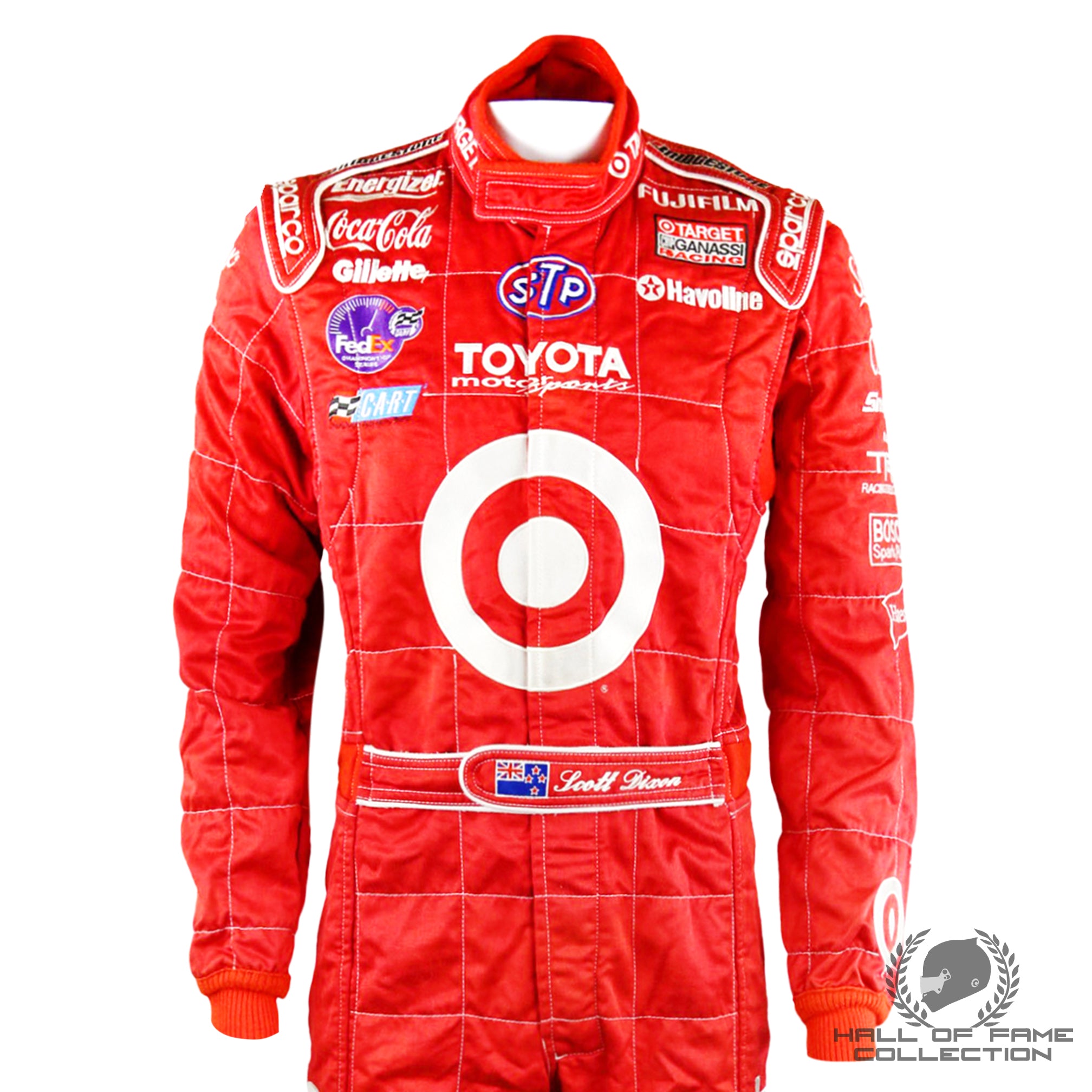 2002 Scott Dixon Race Used Target Chip Ganassi Racing IndyCar Suit