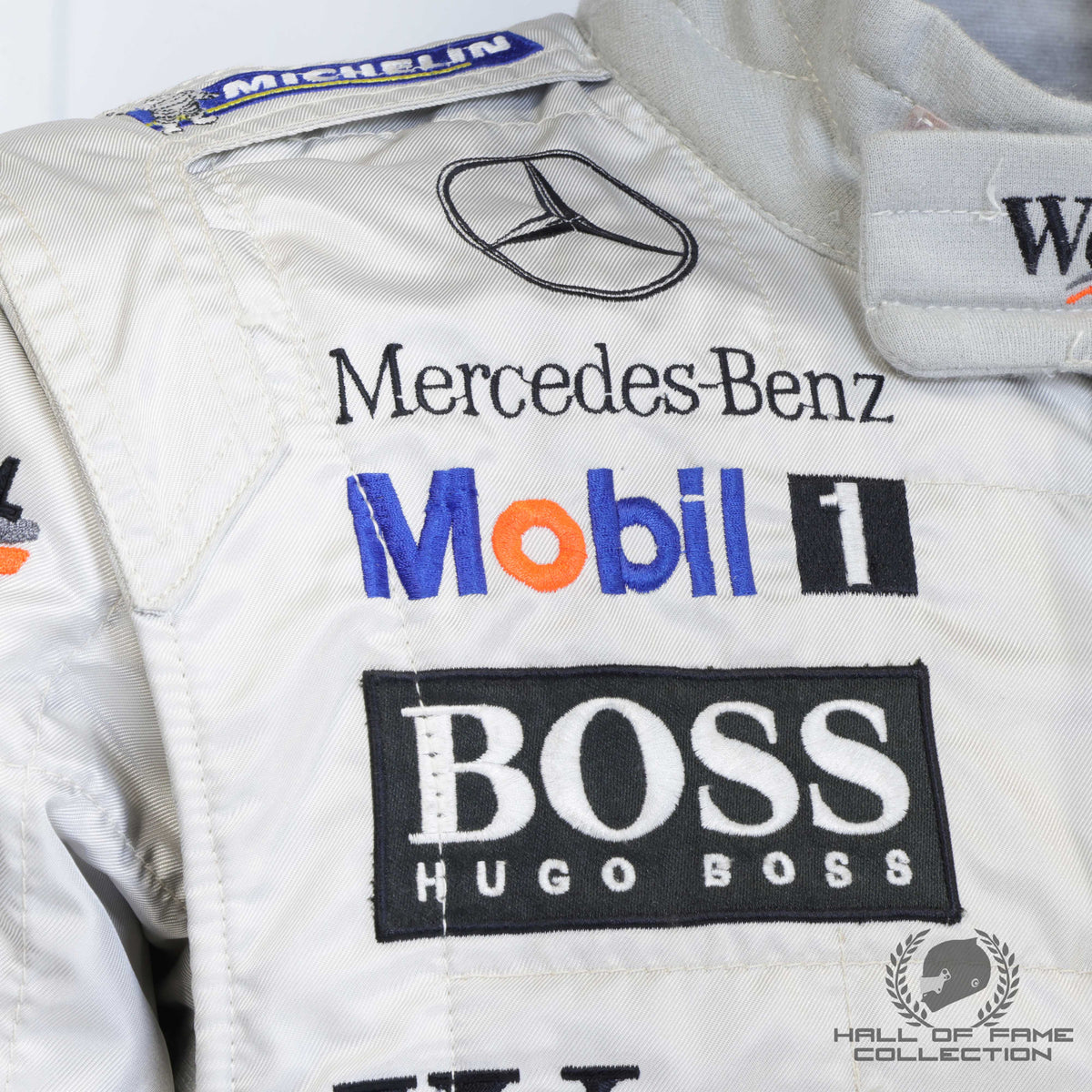 2002 David Coulthard Used West McLaren Mercedes F1 Suit