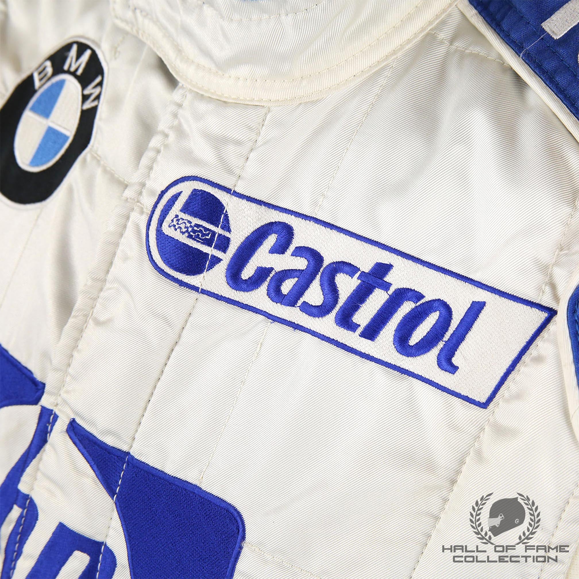 2003 Juan Pablo Montoya Signed Race Used BMW Williams F1 Suit